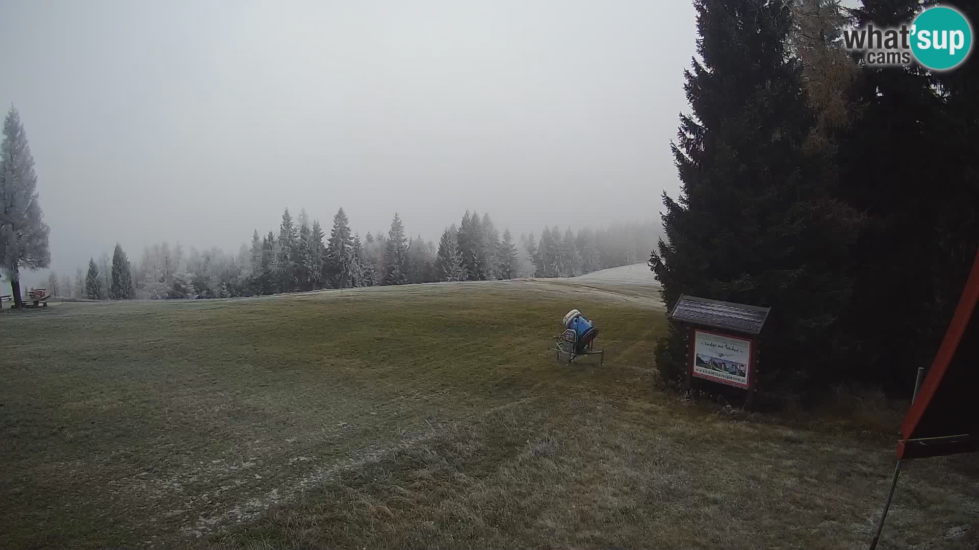 Škola skijanja Novinar – webcam skijalište Cerkno – Slovenija