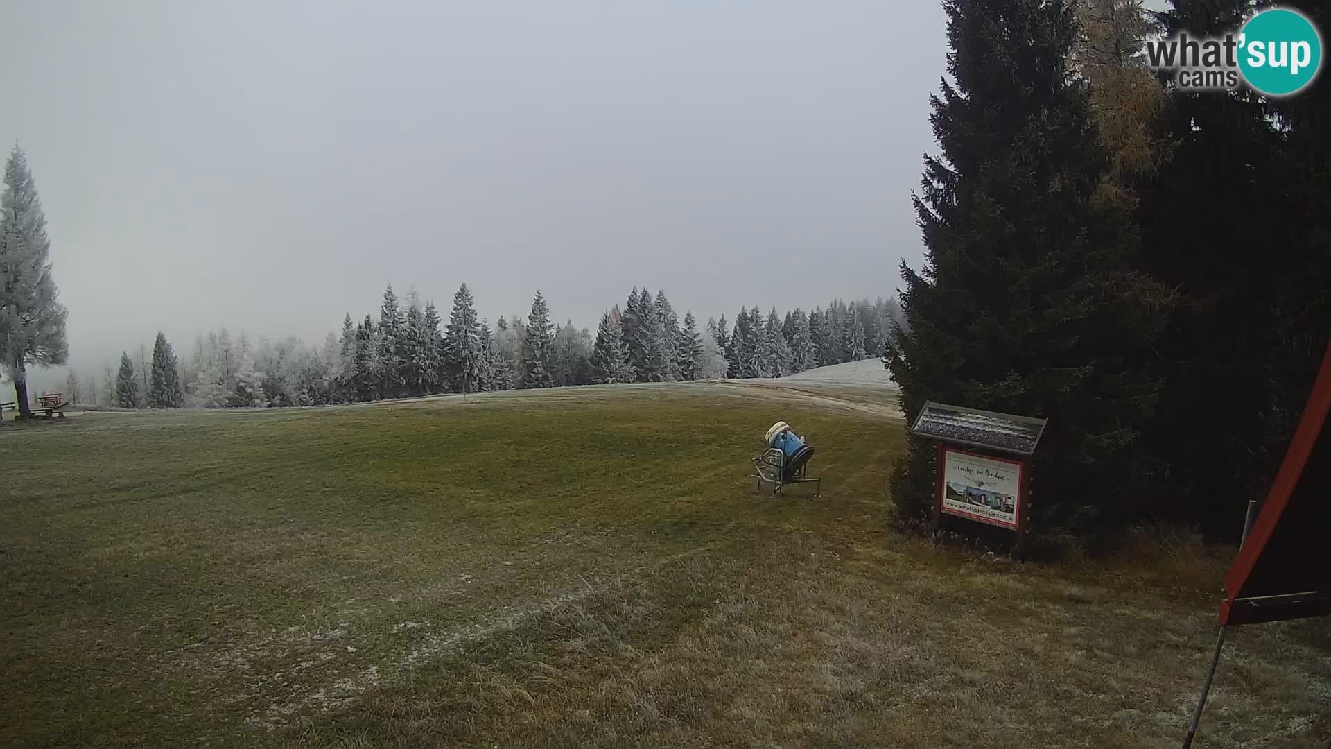 Škola skijanja Novinar – webcam skijalište Cerkno – Slovenija