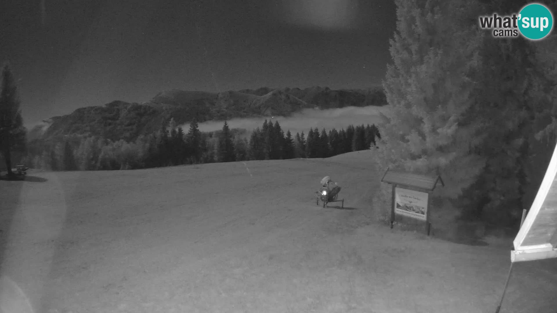 Škola skijanja Novinar – webcam skijalište Cerkno – Slovenija