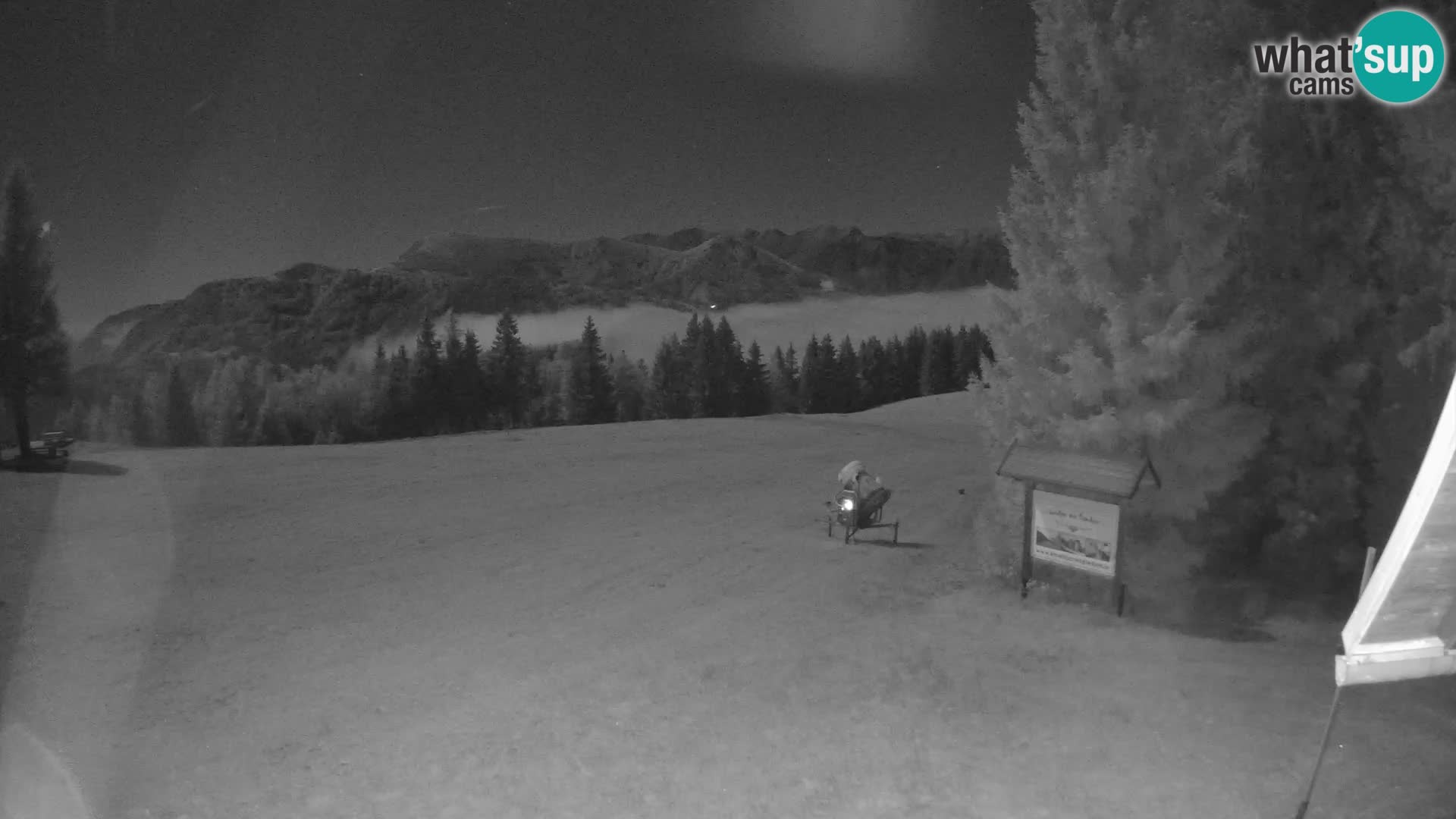 Škola skijanja Novinar – webcam skijalište Cerkno – Slovenija