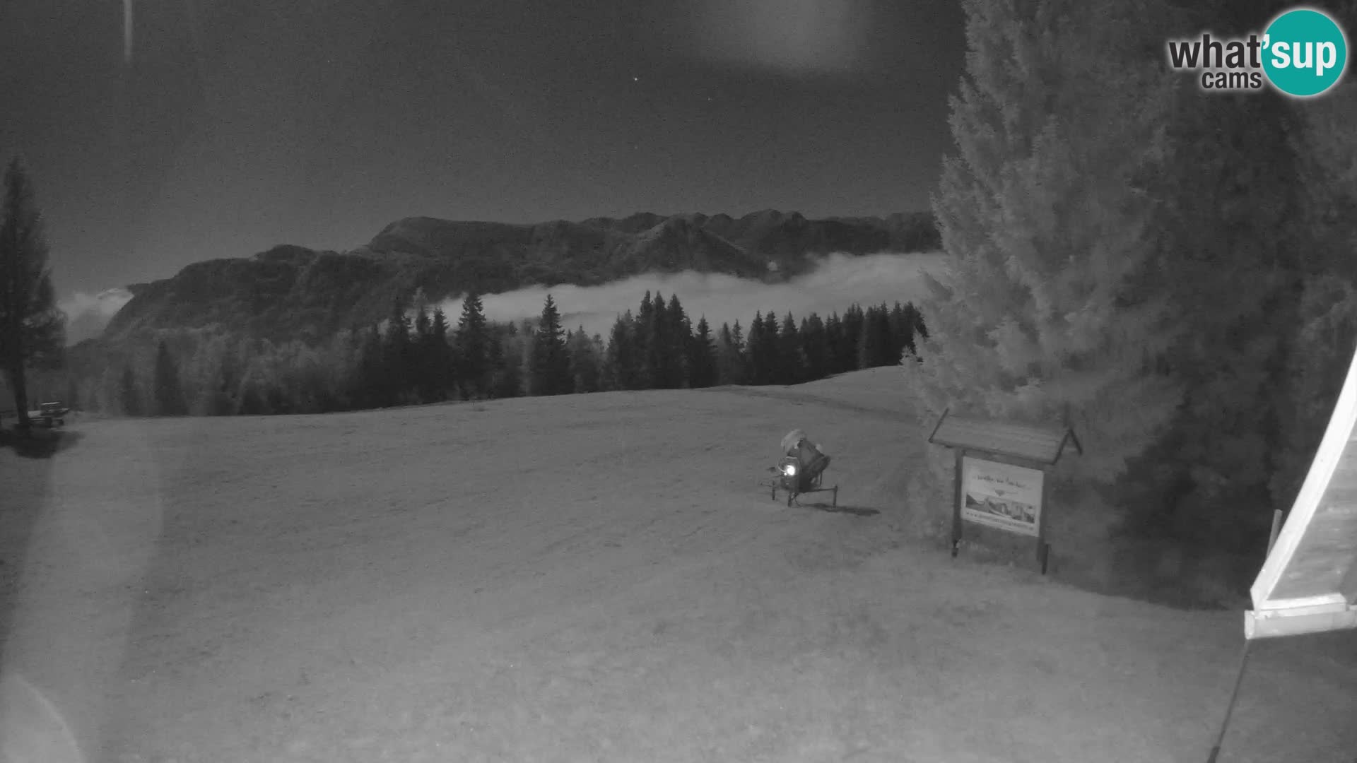 Škola skijanja Novinar – webcam skijalište Cerkno – Slovenija