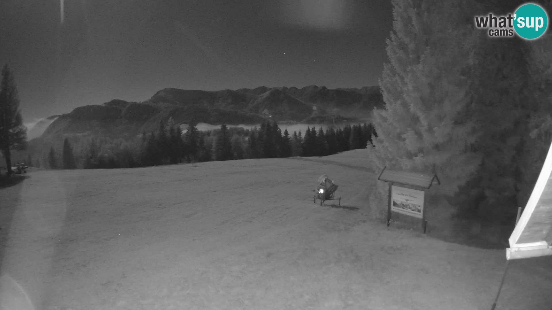 Škola skijanja Novinar – webcam skijalište Cerkno – Slovenija