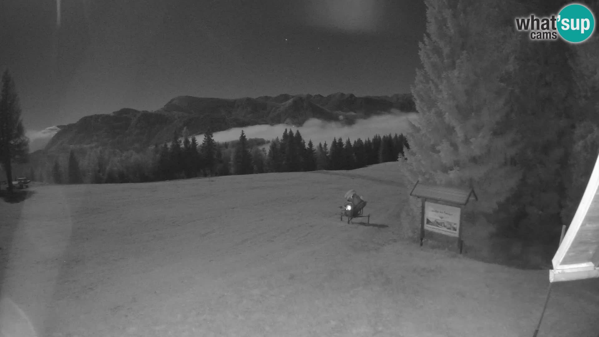 Škola skijanja Novinar – webcam skijalište Cerkno – Slovenija