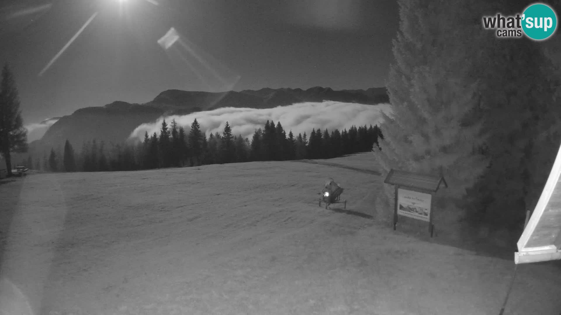 Škola skijanja Novinar – webcam skijalište Cerkno – Slovenija