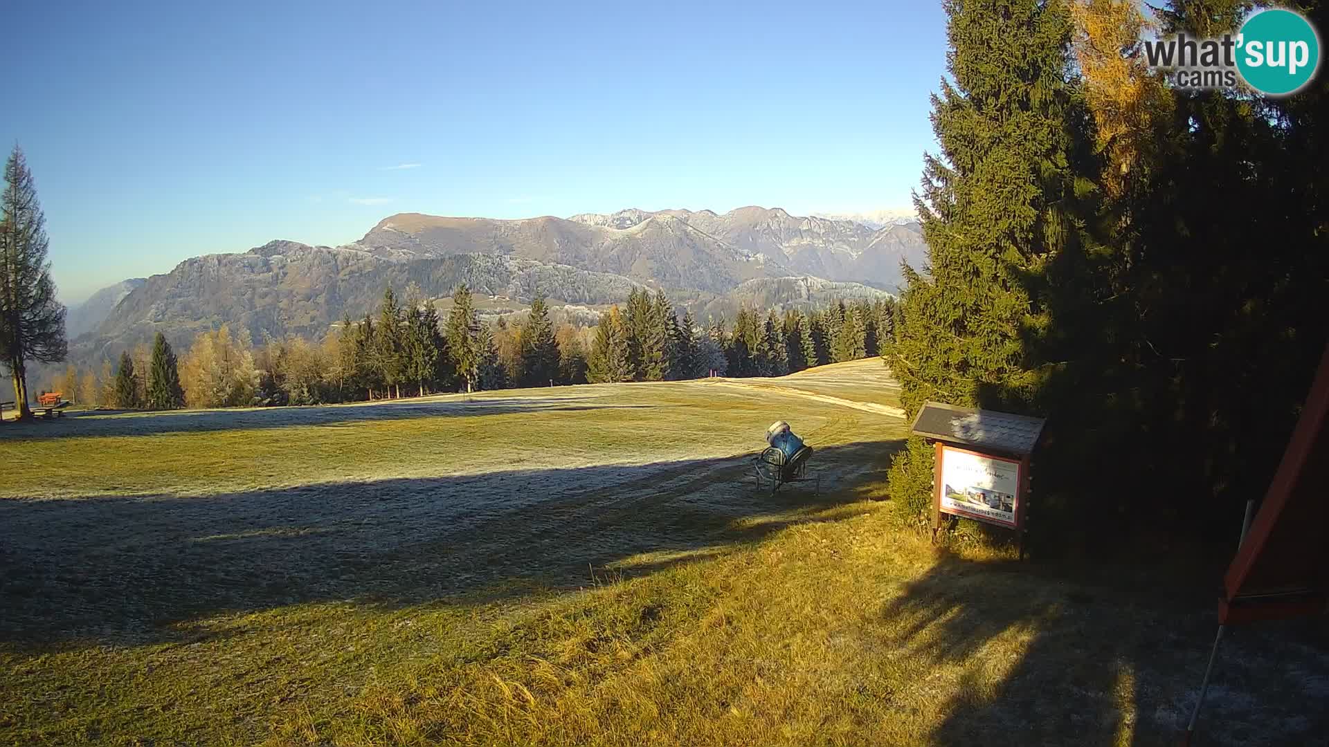 École de ski Novinar – webcam station de ski Cerkno – Slovénie