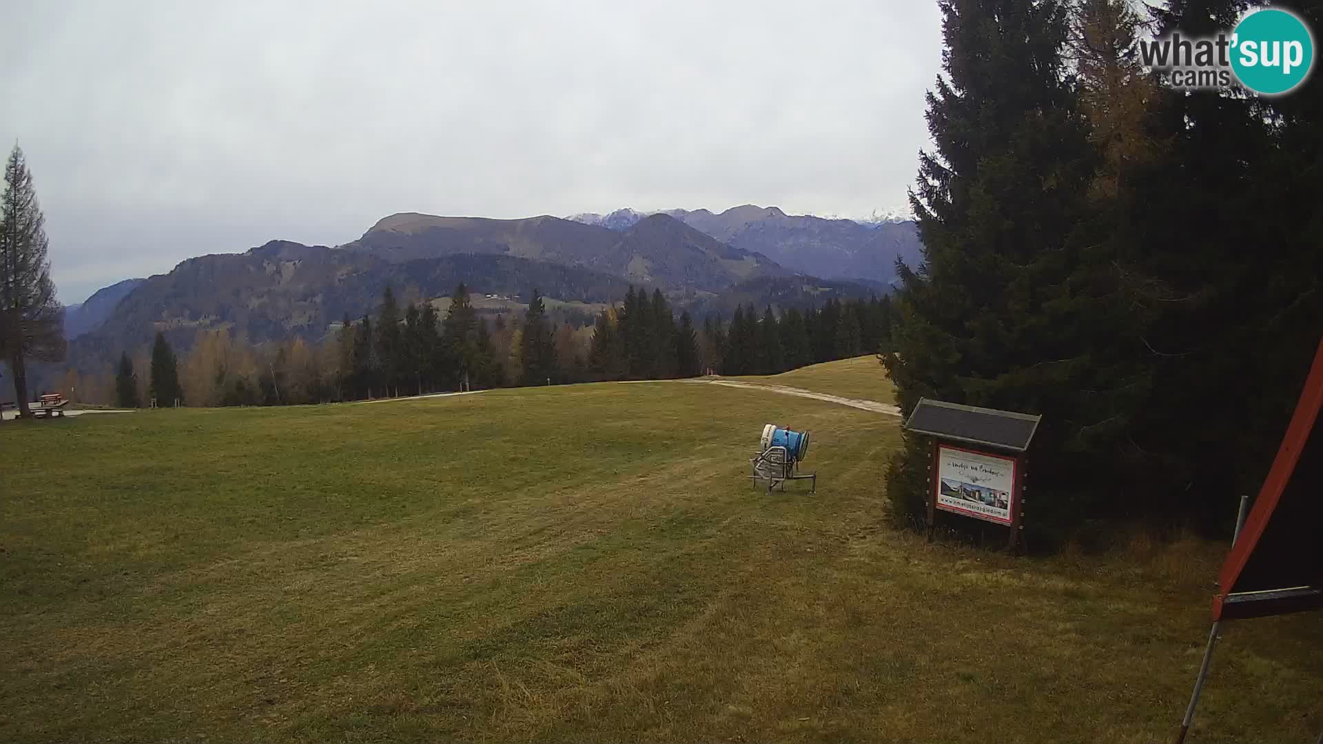 Škola skijanja Novinar – webcam skijalište Cerkno – Slovenija