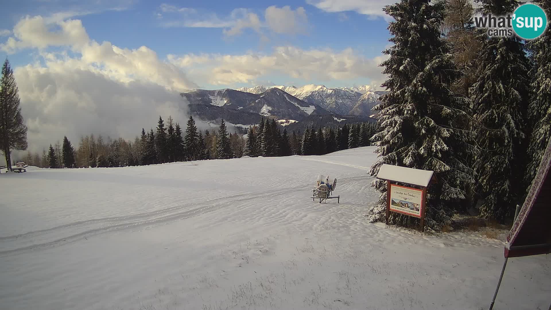 Skischule Novinar – Webcam Skigebiet Cerkno – Slowenien