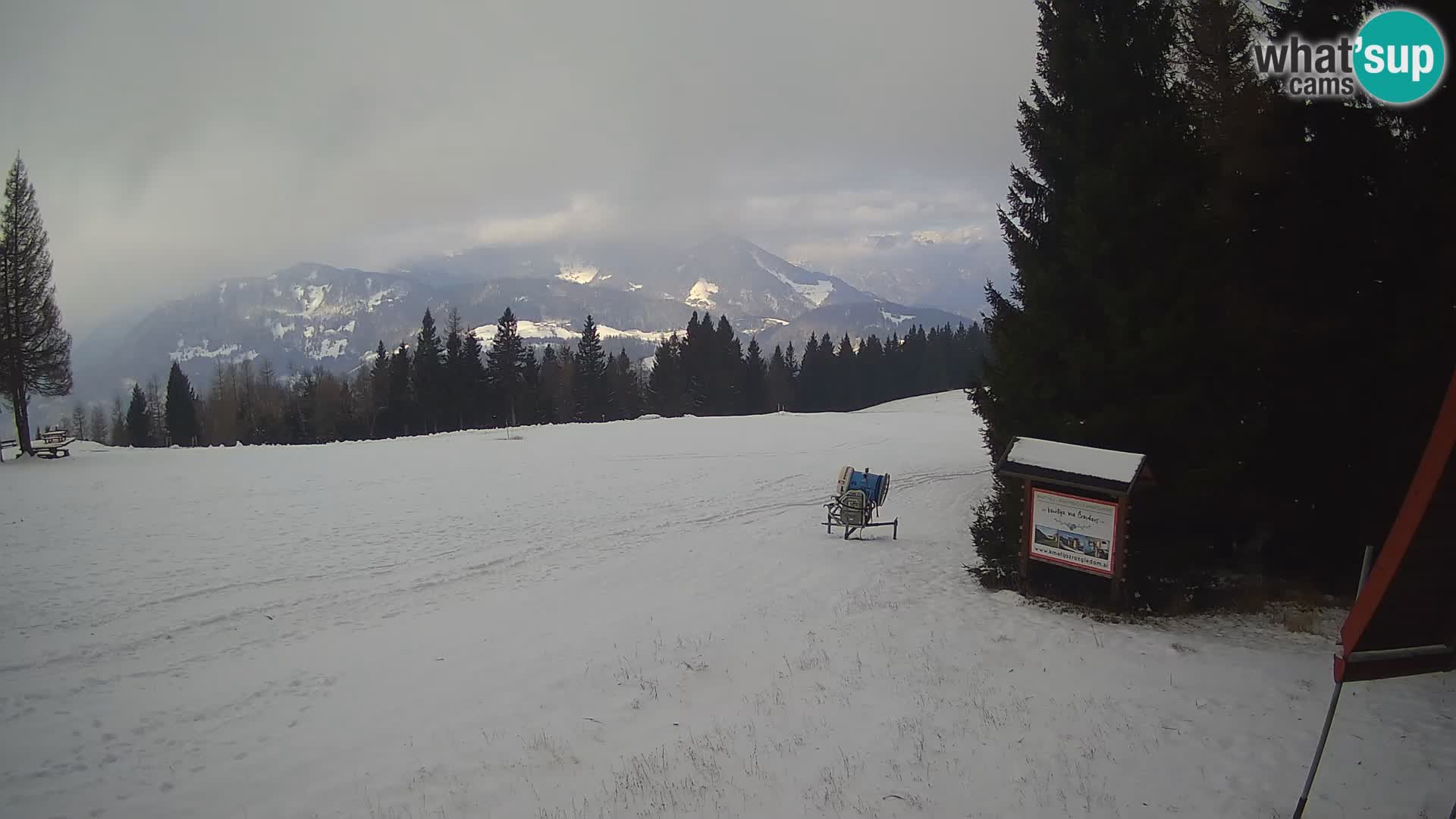 Escuela de esquí Novinar – estación de esquí webcam Cerkno – Eslovenia