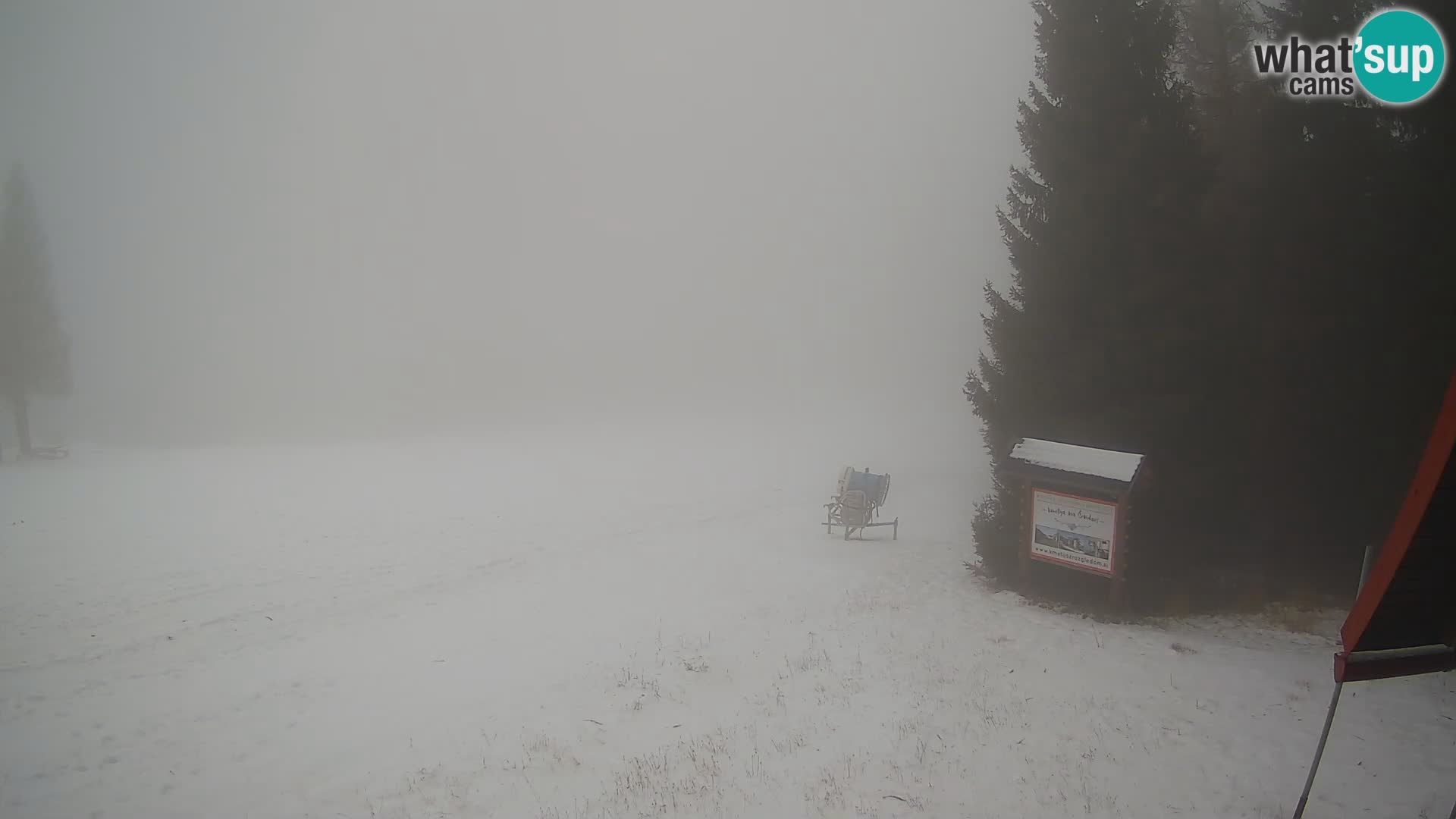 Smučarska šola Novinar – spletna kamera smučišče Cerkno