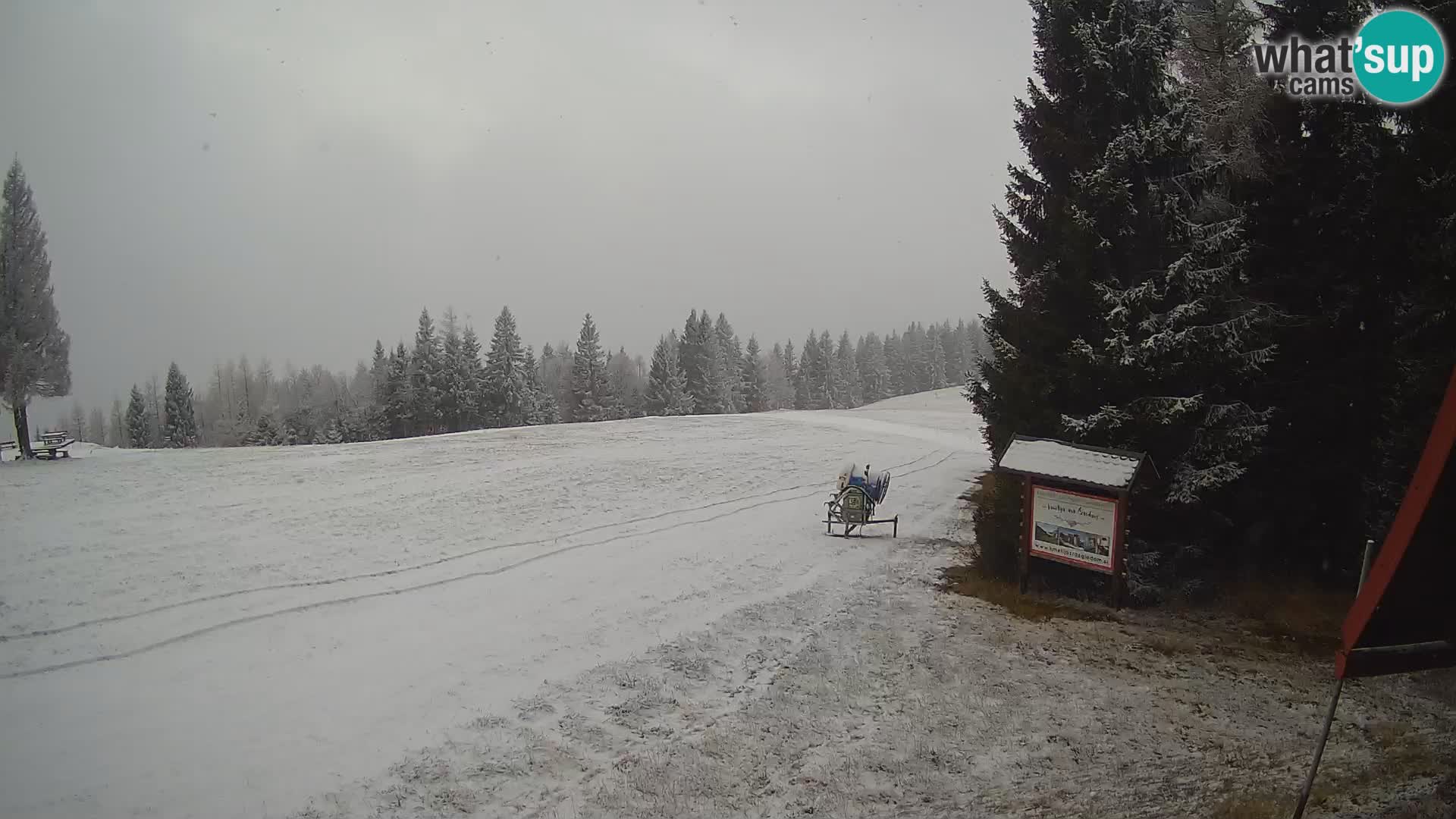 Escuela de esquí Novinar – estación de esquí webcam Cerkno – Eslovenia