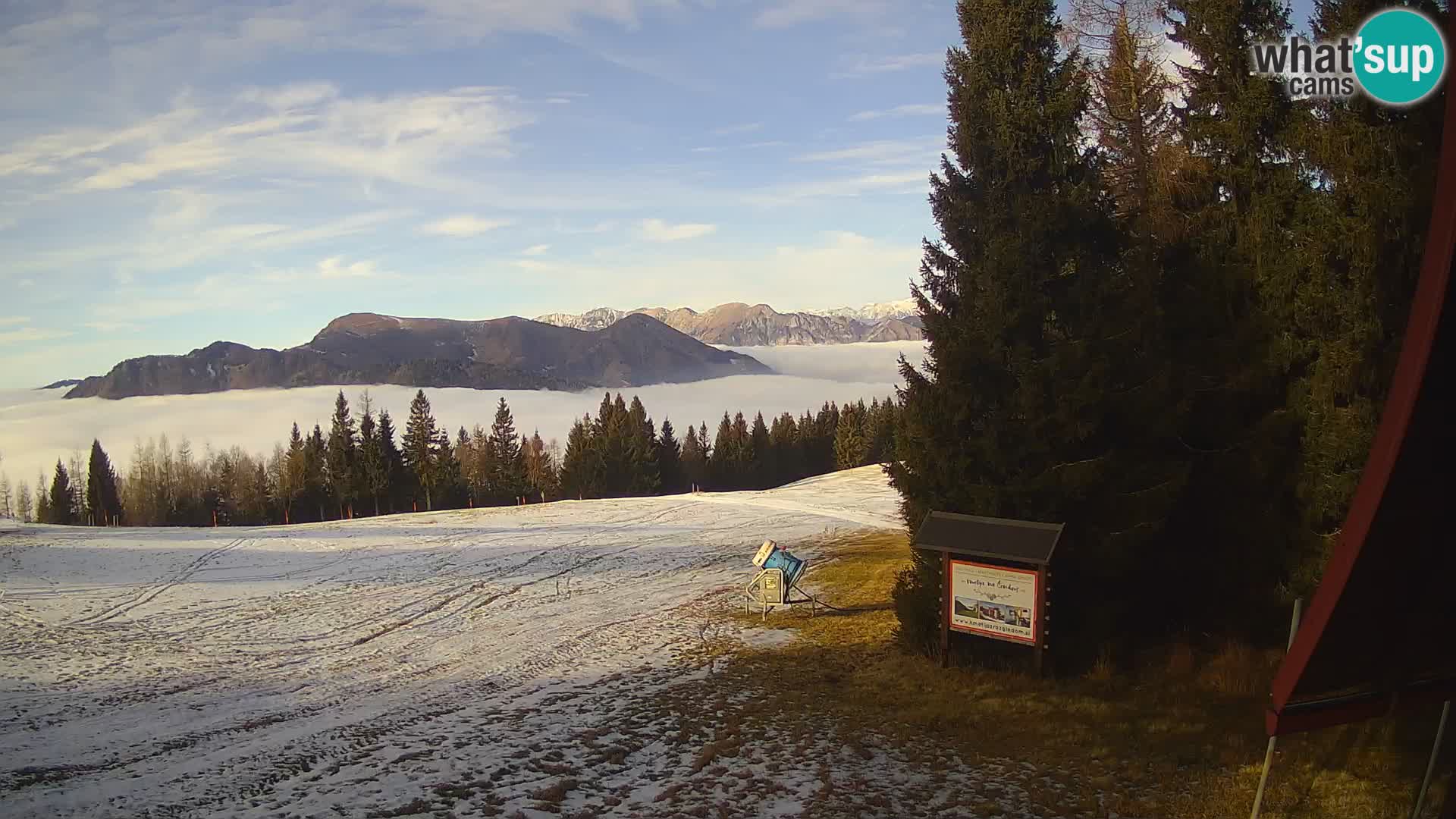 Escuela de esquí Novinar – estación de esquí webcam Cerkno – Eslovenia