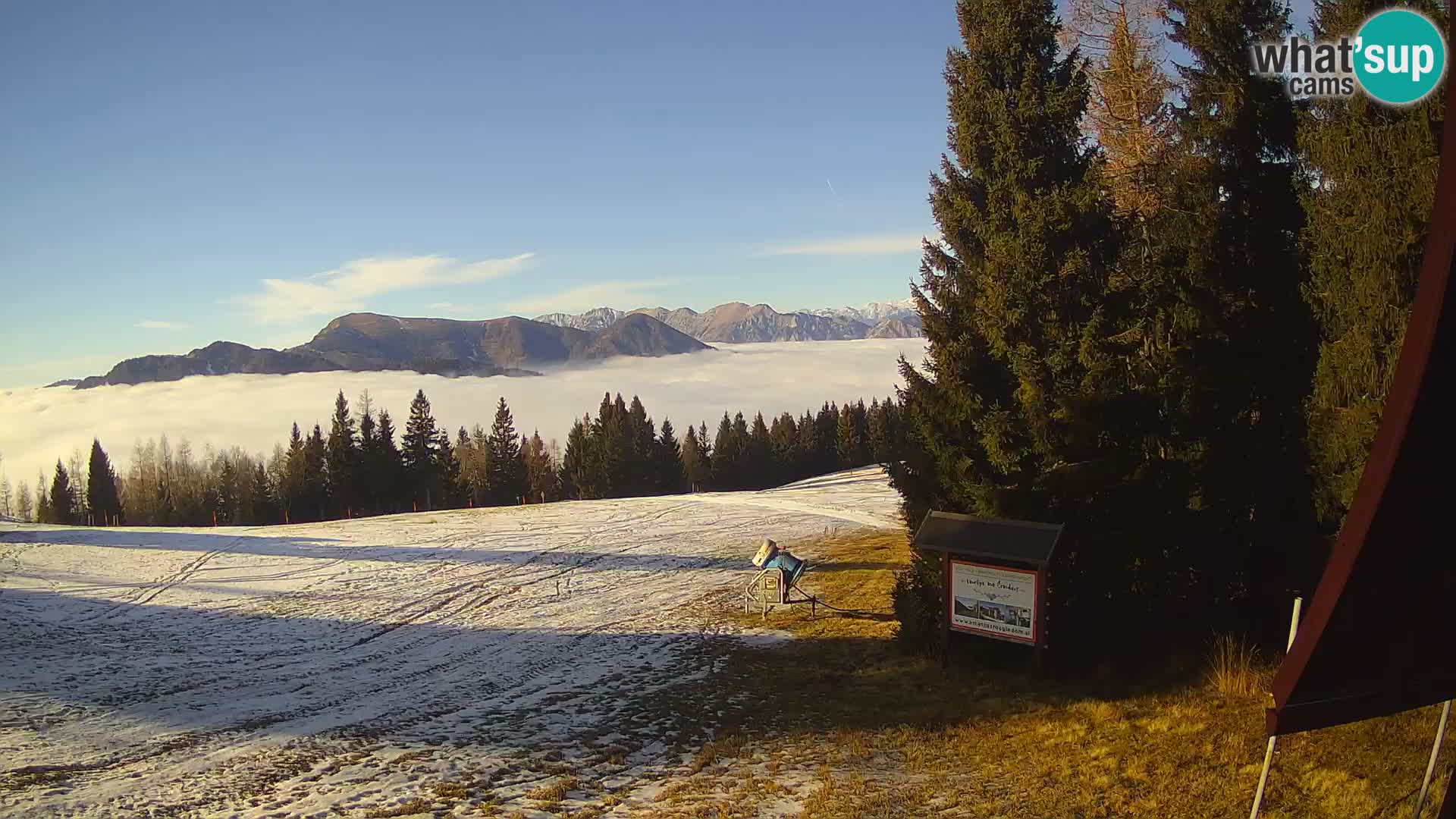 Escuela de esquí Novinar – estación de esquí webcam Cerkno – Eslovenia