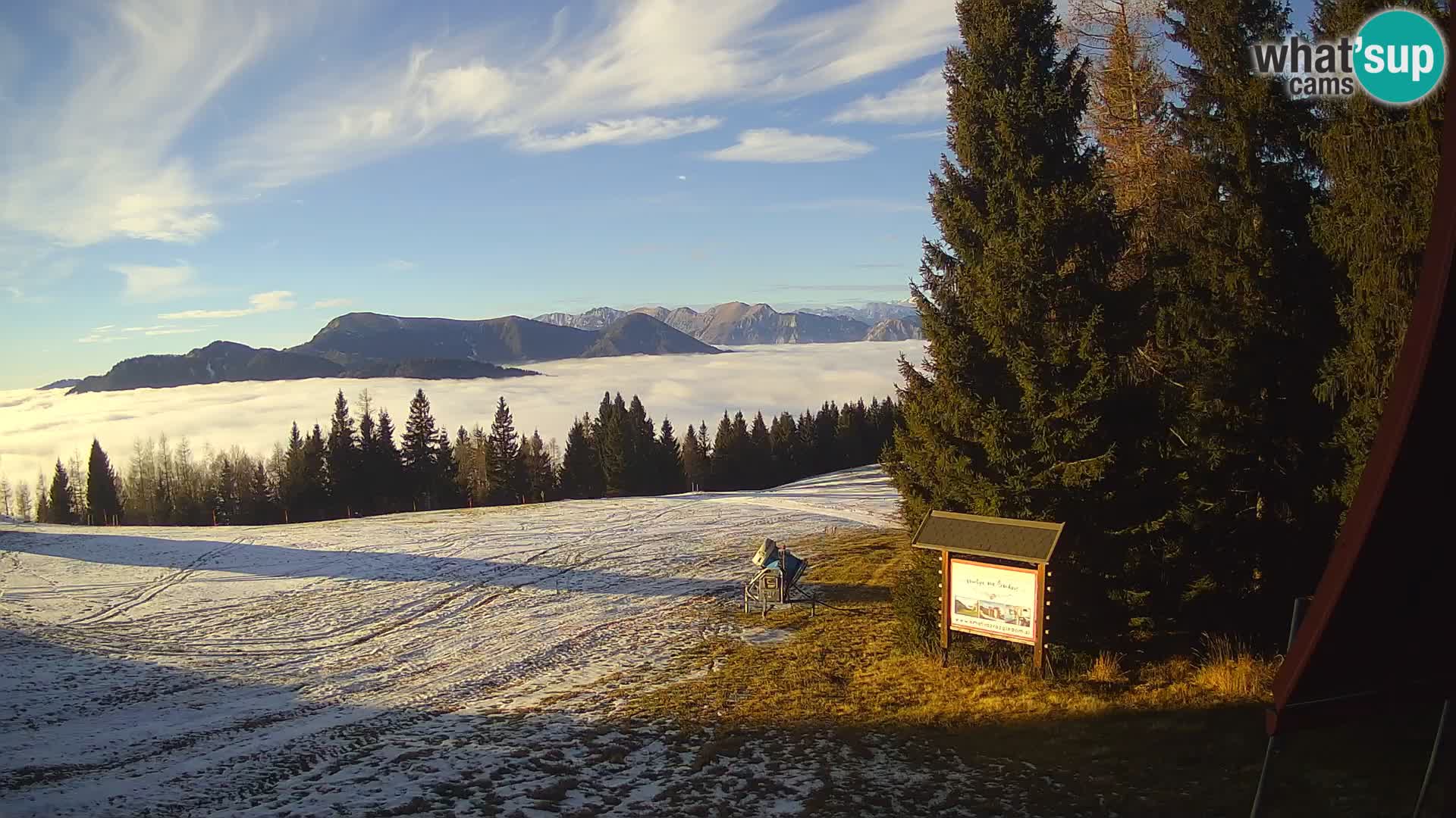 Skischule Novinar – Webcam Skigebiet Cerkno – Slowenien