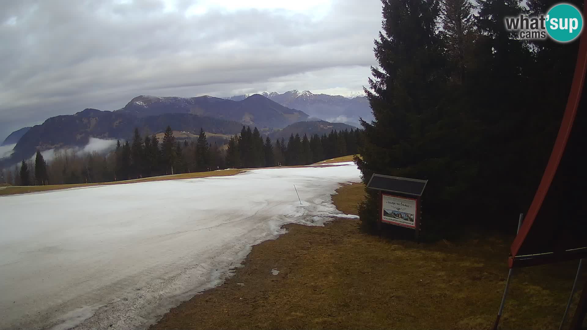 Škola skijanja Novinar – webcam skijalište Cerkno – Slovenija