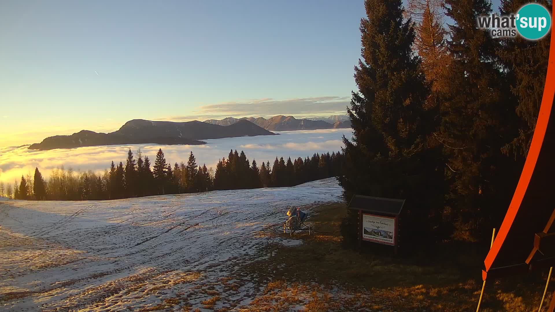 Scuola di sci Novinar – webcam stazione sciistica Cerkno – Slovenia