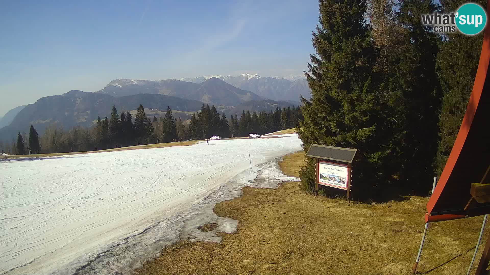 Škola skijanja Novinar – webcam skijalište Cerkno – Slovenija