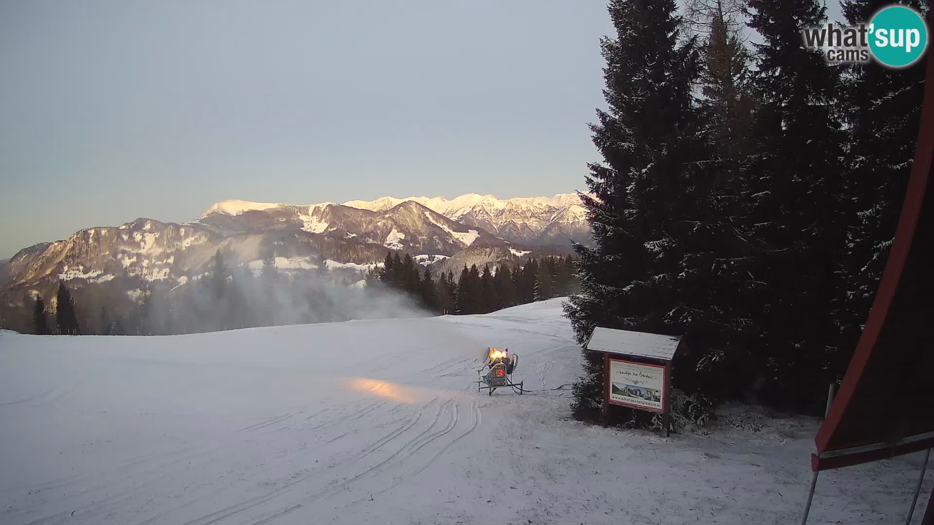 École de ski Novinar – webcam station de ski Cerkno – Slovénie