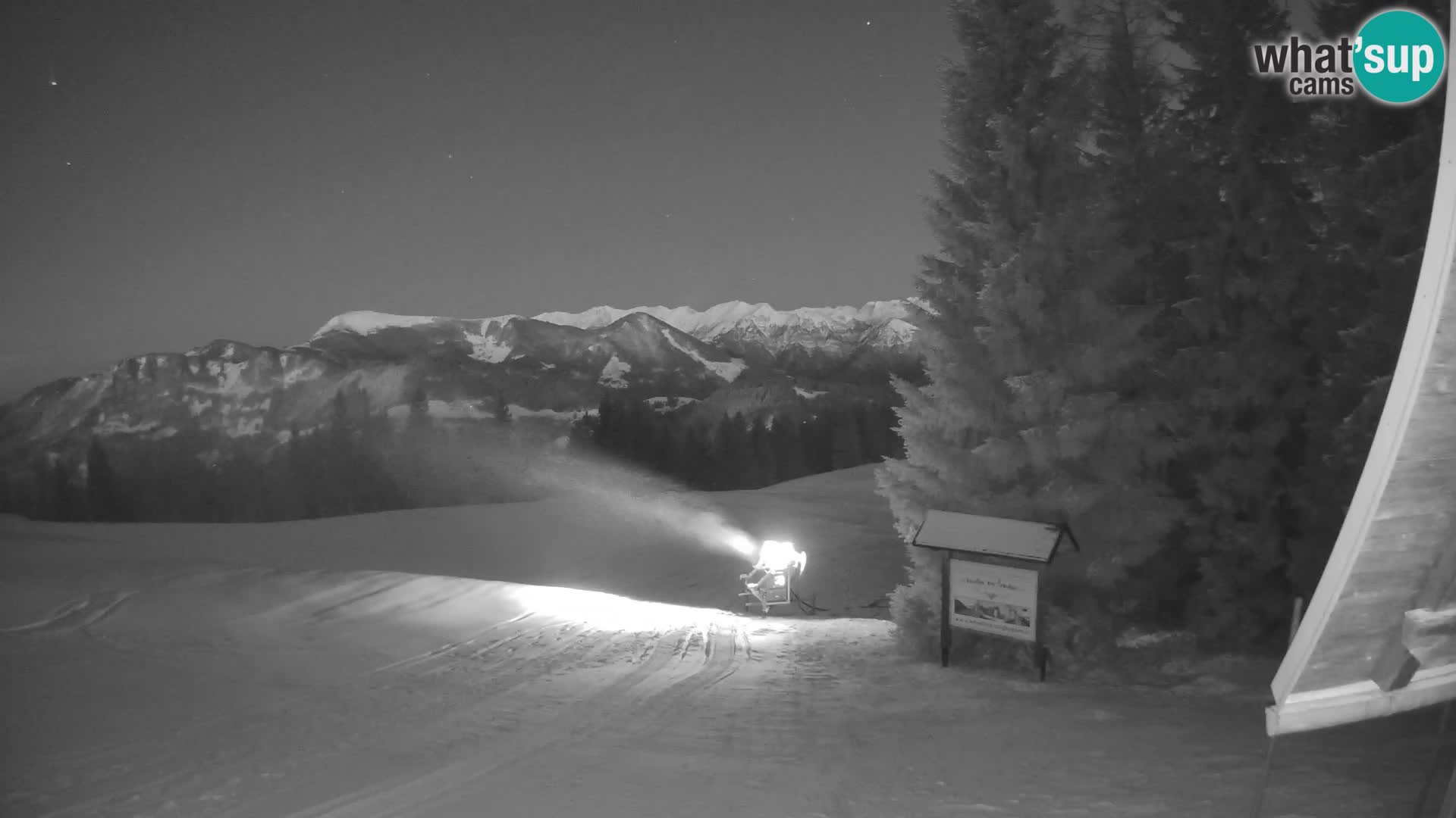 École de ski Novinar – webcam station de ski Cerkno – Slovénie