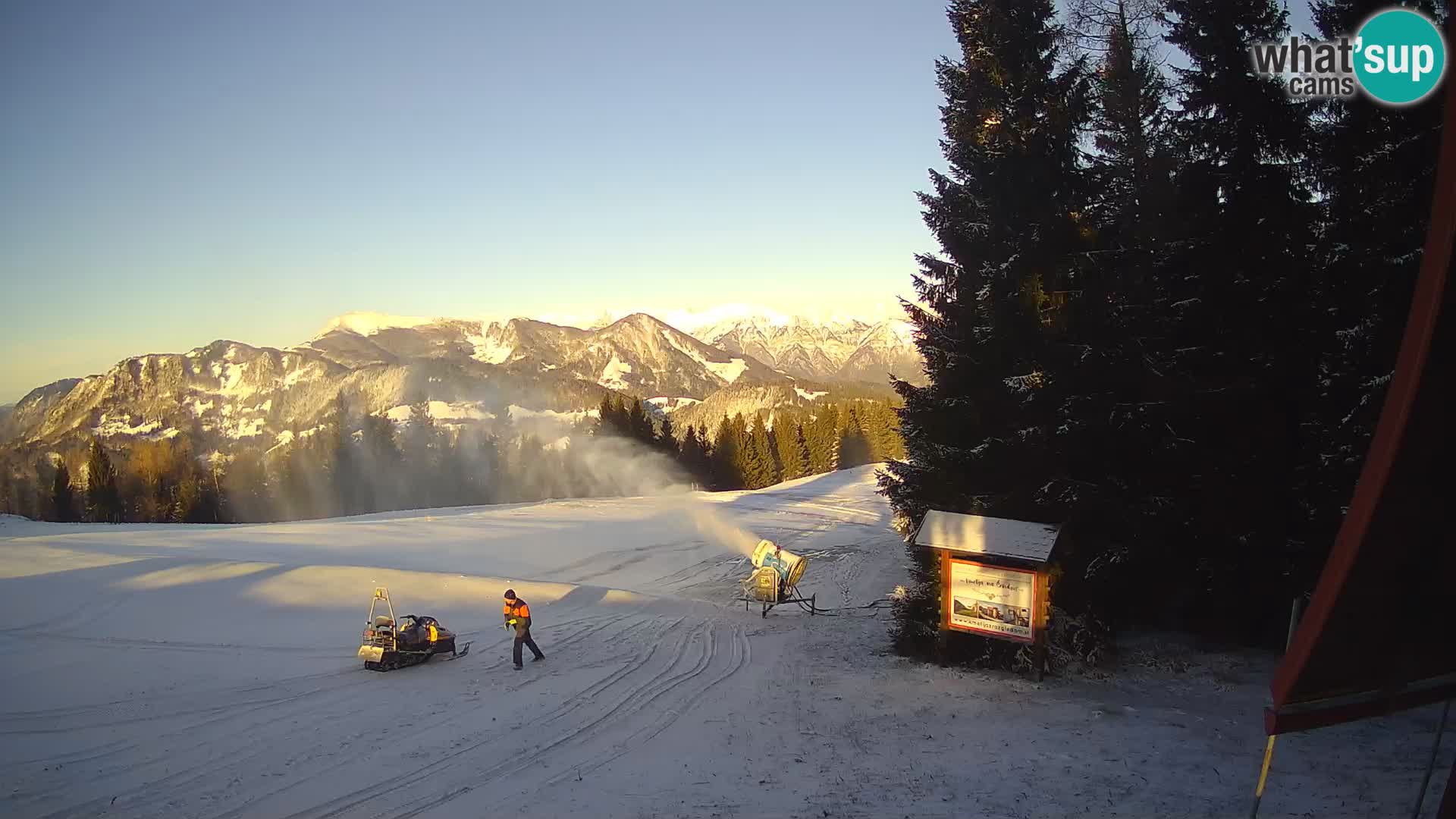 Skischule Novinar – Webcam Skigebiet Cerkno – Slowenien