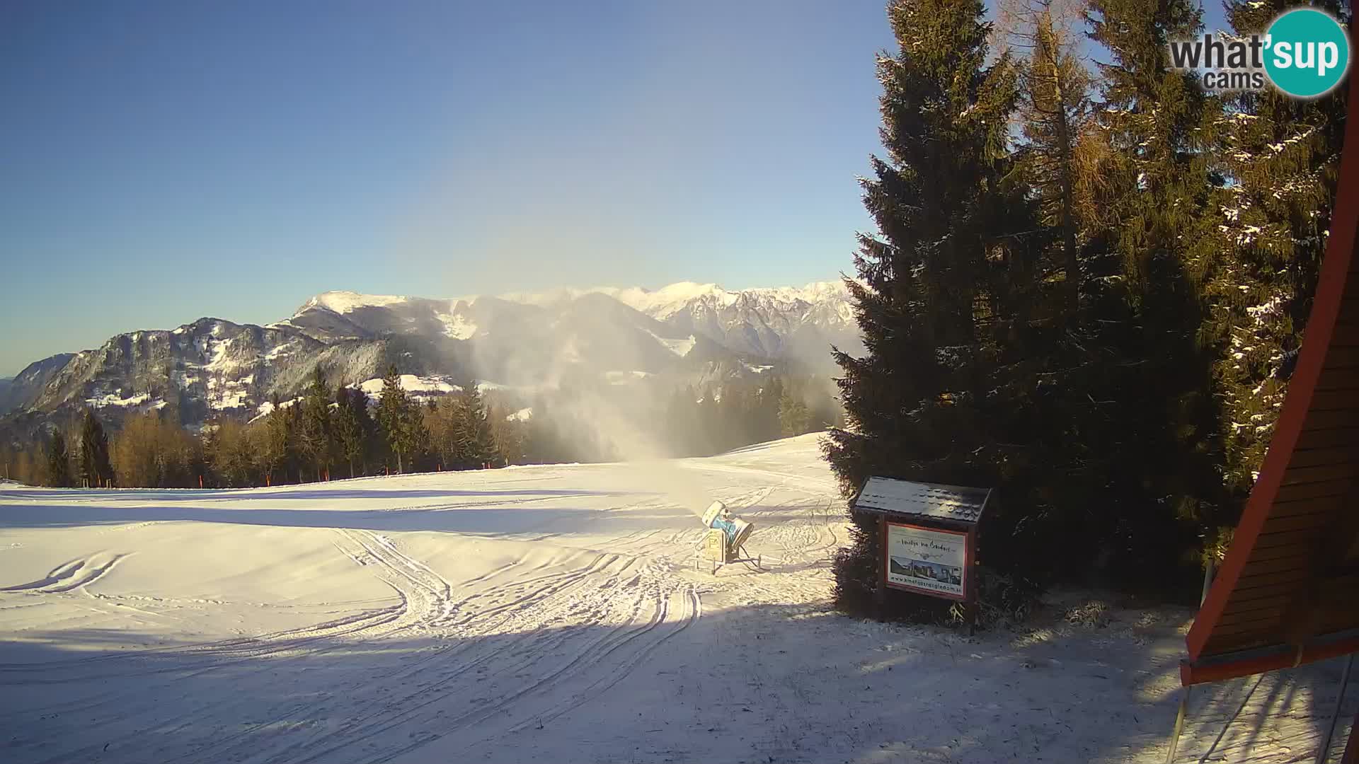 Escuela de esquí Novinar – estación de esquí webcam Cerkno – Eslovenia