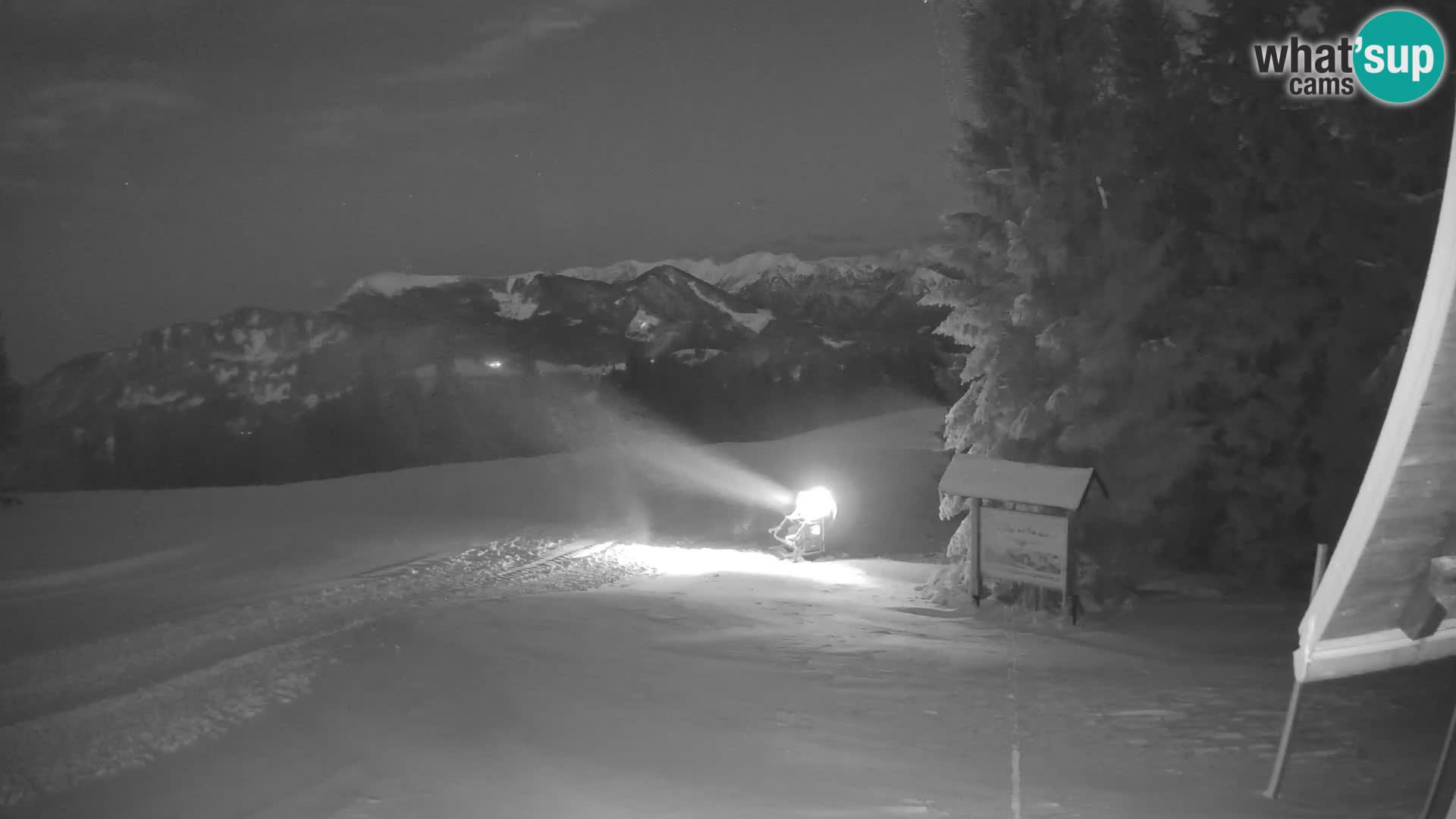 École de ski Novinar – webcam station de ski Cerkno – Slovénie