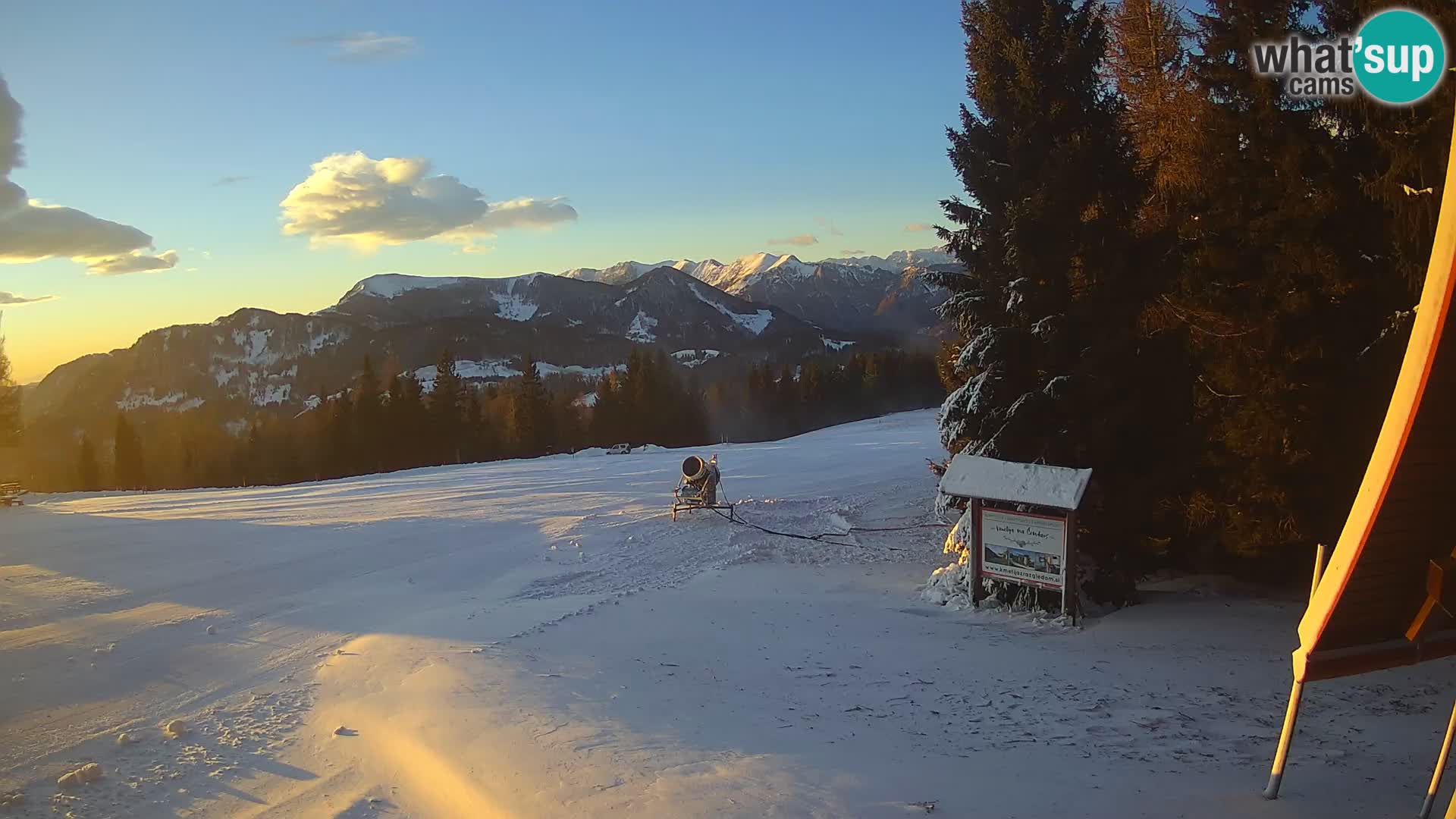 Scuola di sci Novinar – webcam stazione sciistica Cerkno – Slovenia