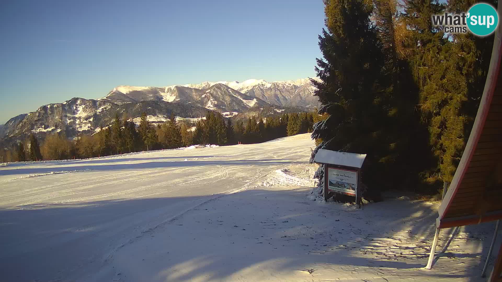 École de ski Novinar – webcam station de ski Cerkno – Slovénie