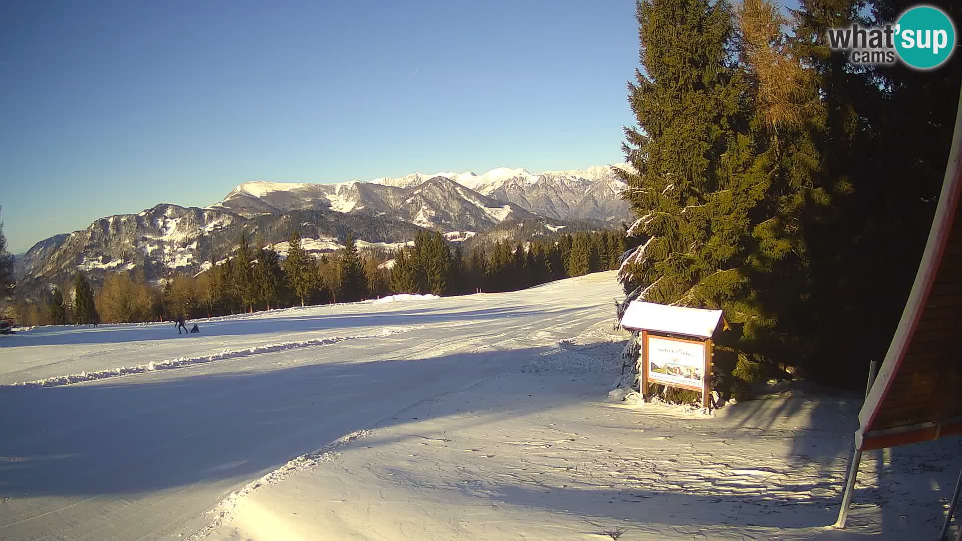 École de ski Novinar – webcam station de ski Cerkno – Slovénie