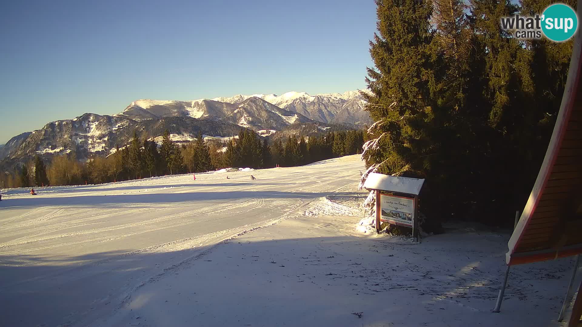 École de ski Novinar – webcam station de ski Cerkno – Slovénie