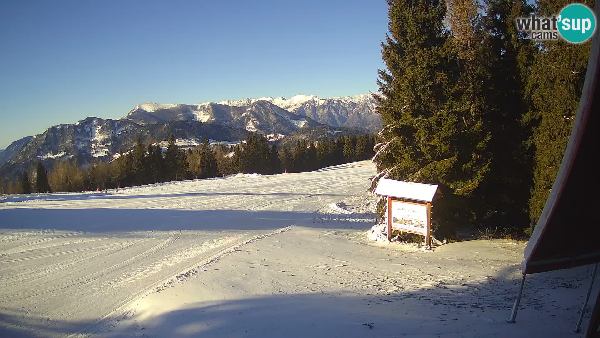 Skischule Novinar – Webcam Skigebiet Cerkno – Slowenien