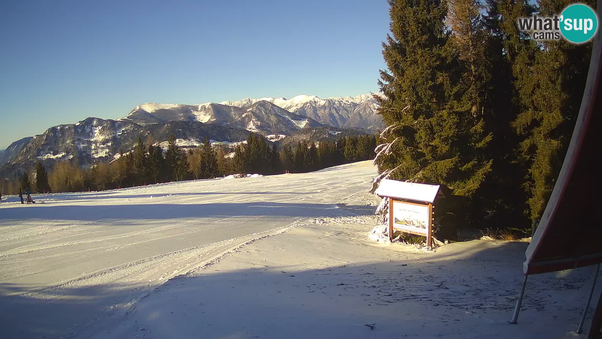 École de ski Novinar – webcam station de ski Cerkno – Slovénie