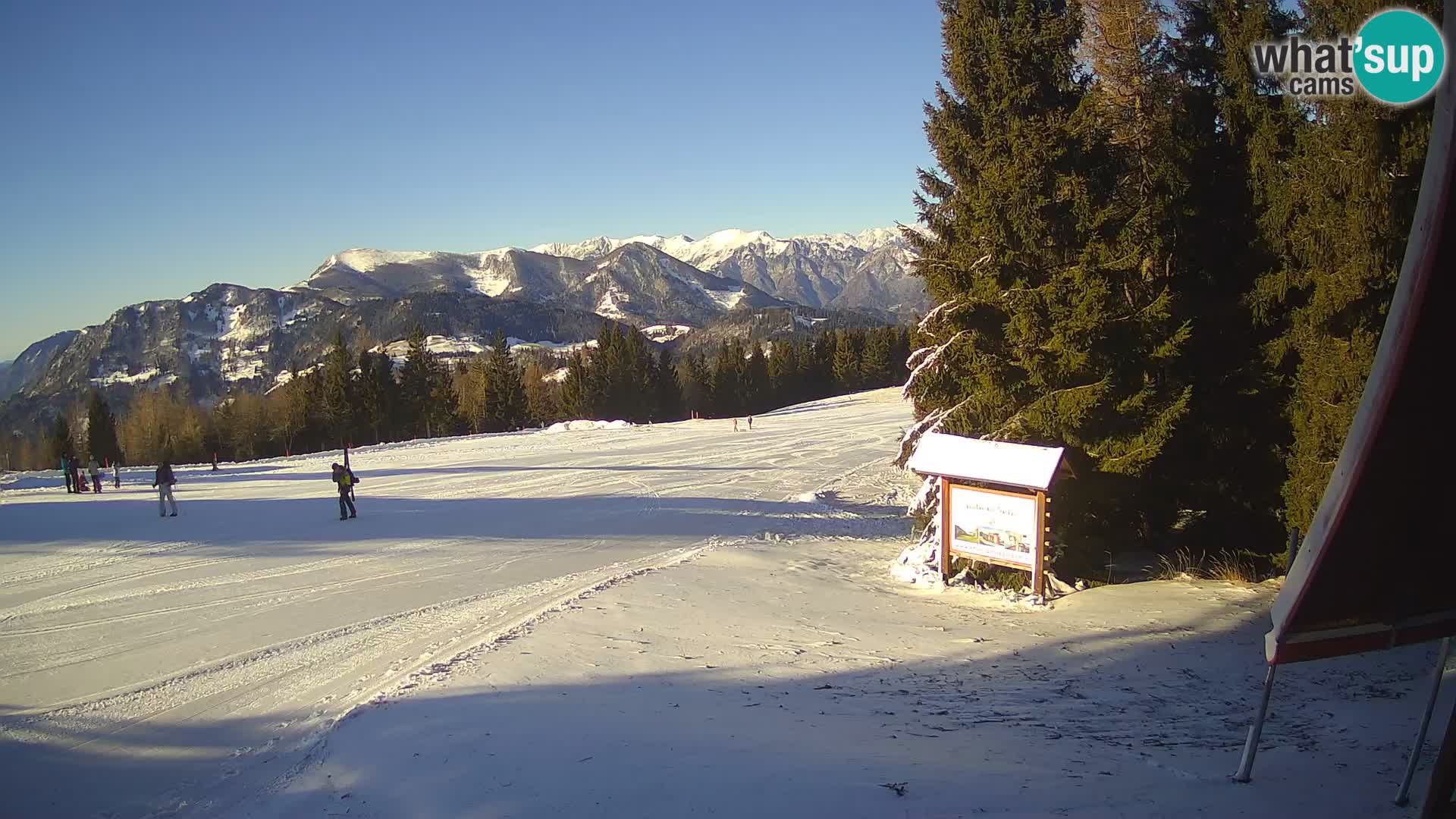 École de ski Novinar – webcam station de ski Cerkno – Slovénie