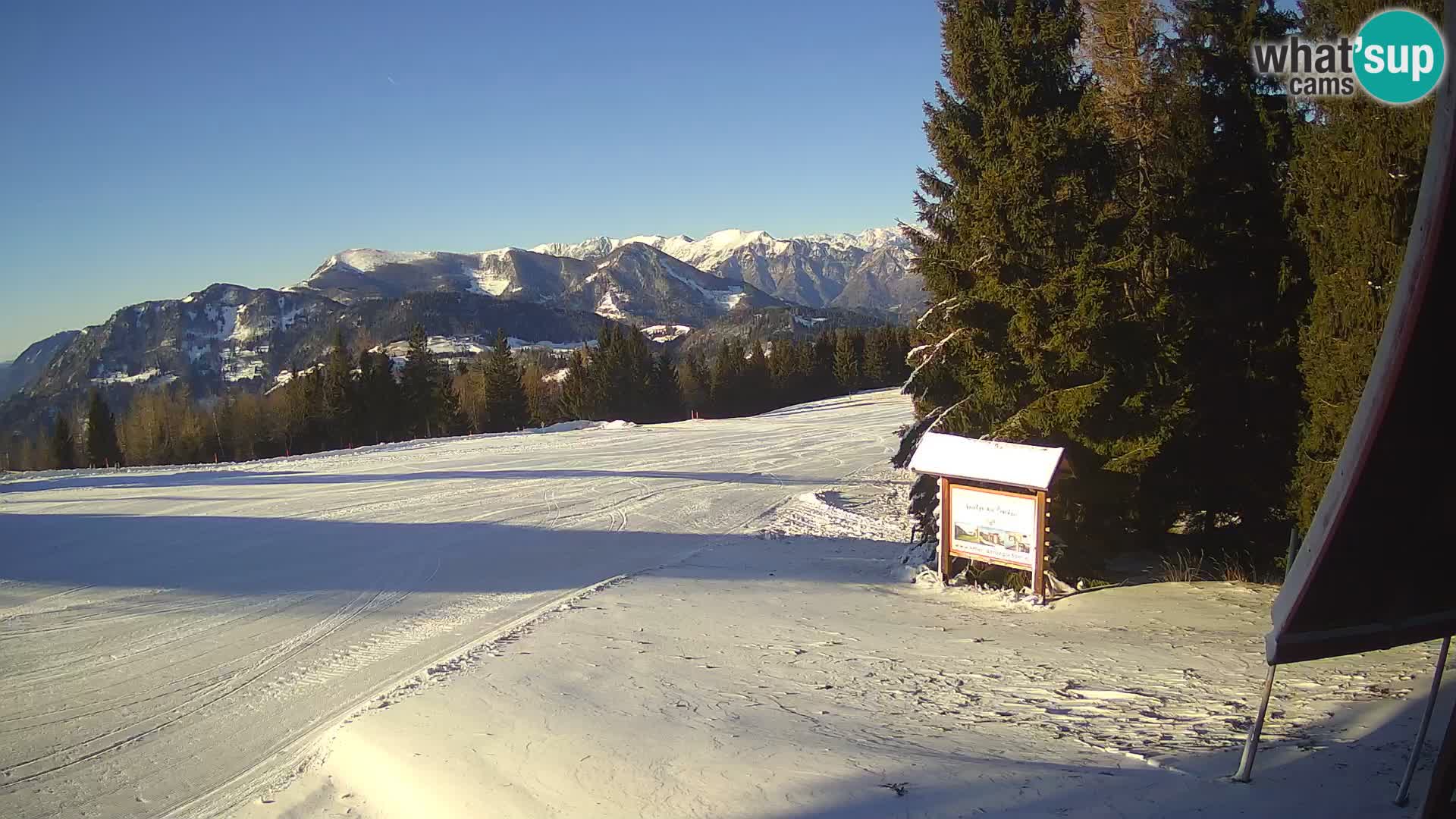 École de ski Novinar – webcam station de ski Cerkno – Slovénie