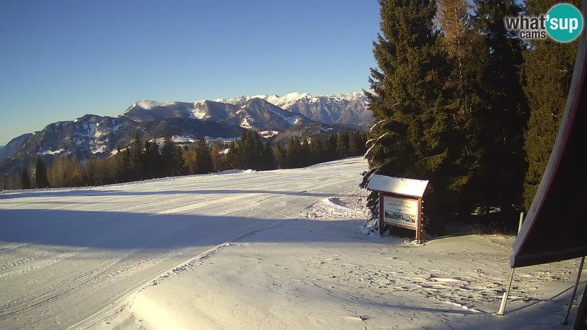 École de ski Novinar – webcam station de ski Cerkno – Slovénie