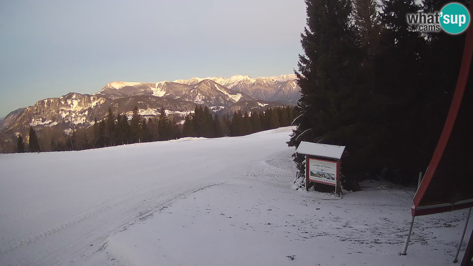 École de ski Novinar – webcam station de ski Cerkno – Slovénie