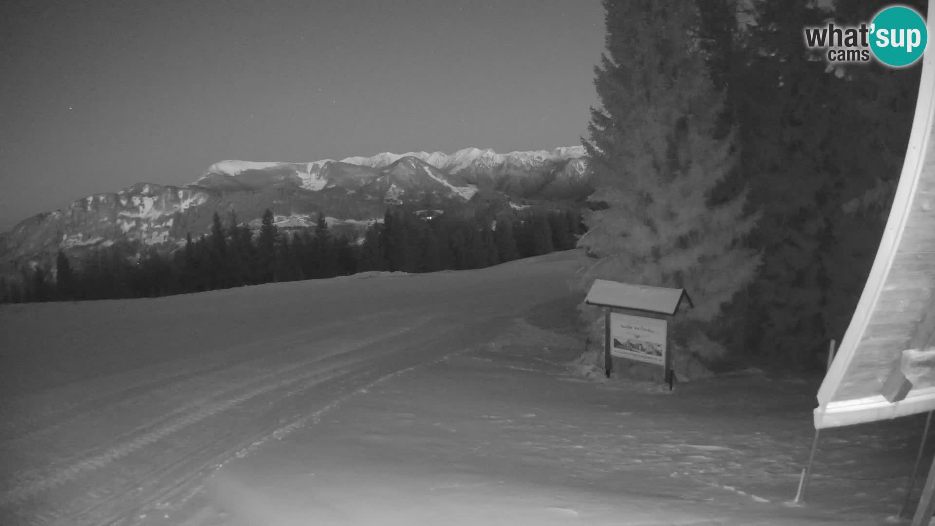 Škola skijanja Novinar – webcam skijalište Cerkno – Slovenija