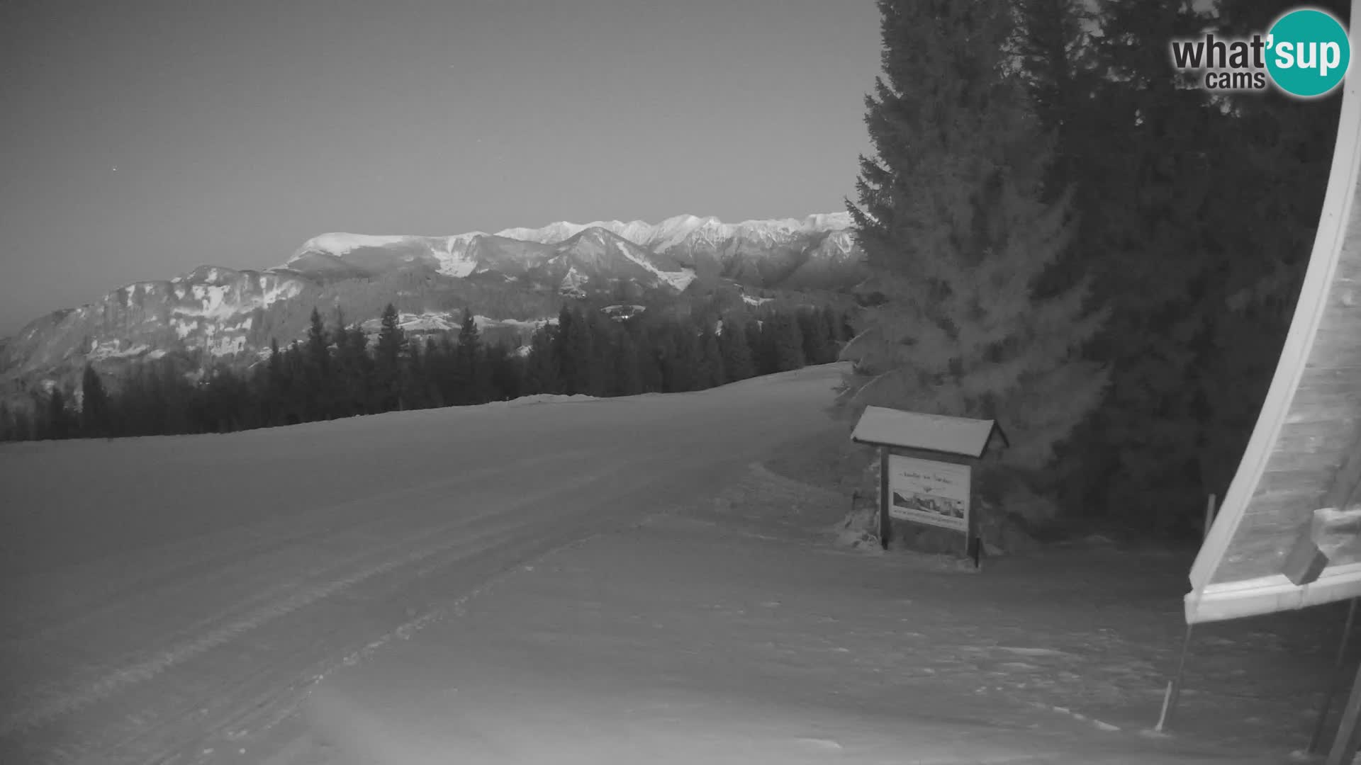 Škola skijanja Novinar – webcam skijalište Cerkno – Slovenija