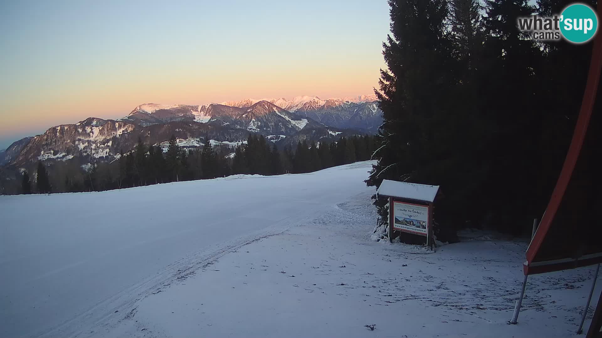 École de ski Novinar – webcam station de ski Cerkno – Slovénie