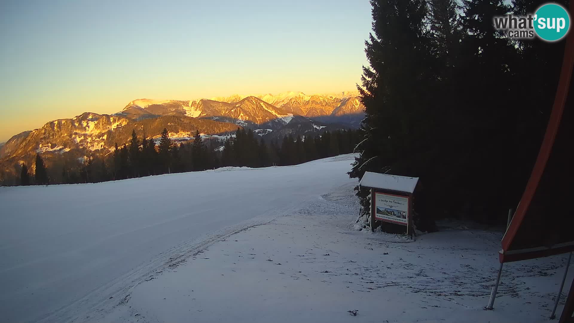 École de ski Novinar – webcam station de ski Cerkno – Slovénie