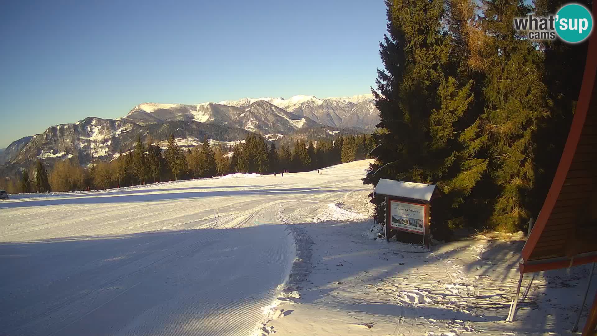 École de ski Novinar – webcam station de ski Cerkno – Slovénie