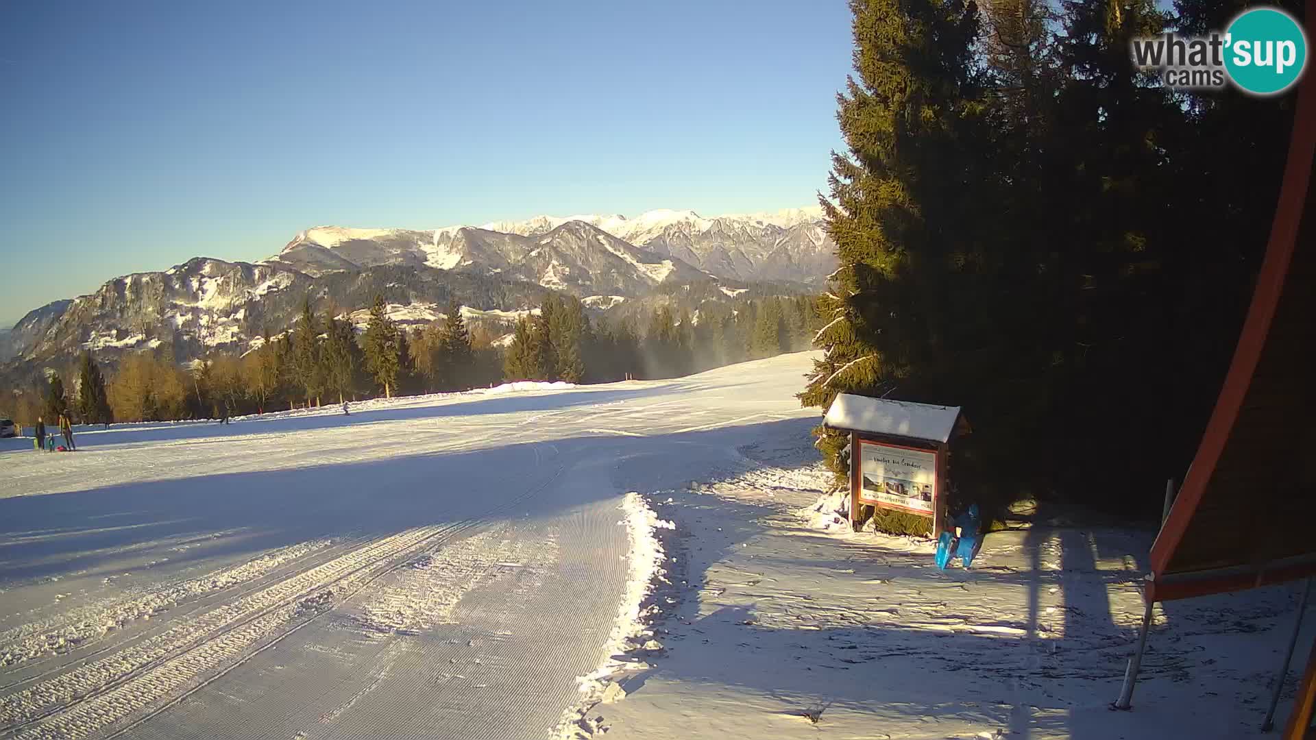 École de ski Novinar – webcam station de ski Cerkno – Slovénie