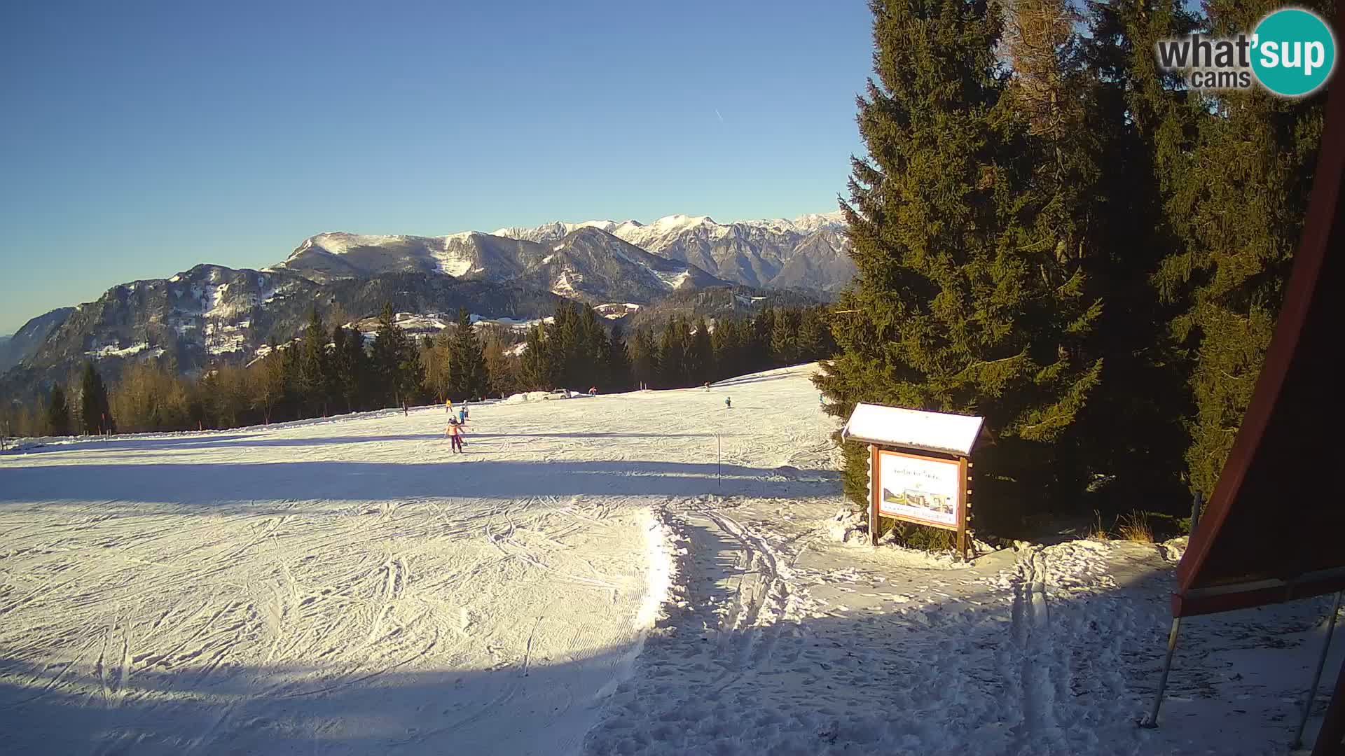 École de ski Novinar – webcam station de ski Cerkno – Slovénie