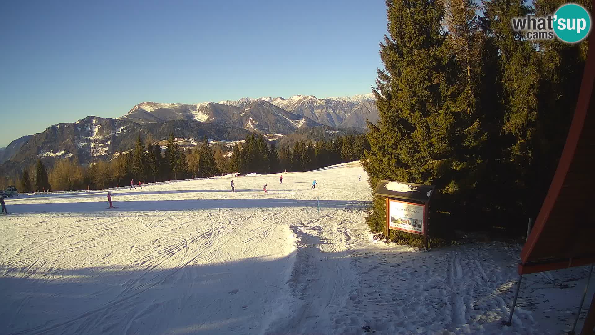 École de ski Novinar – webcam station de ski Cerkno – Slovénie