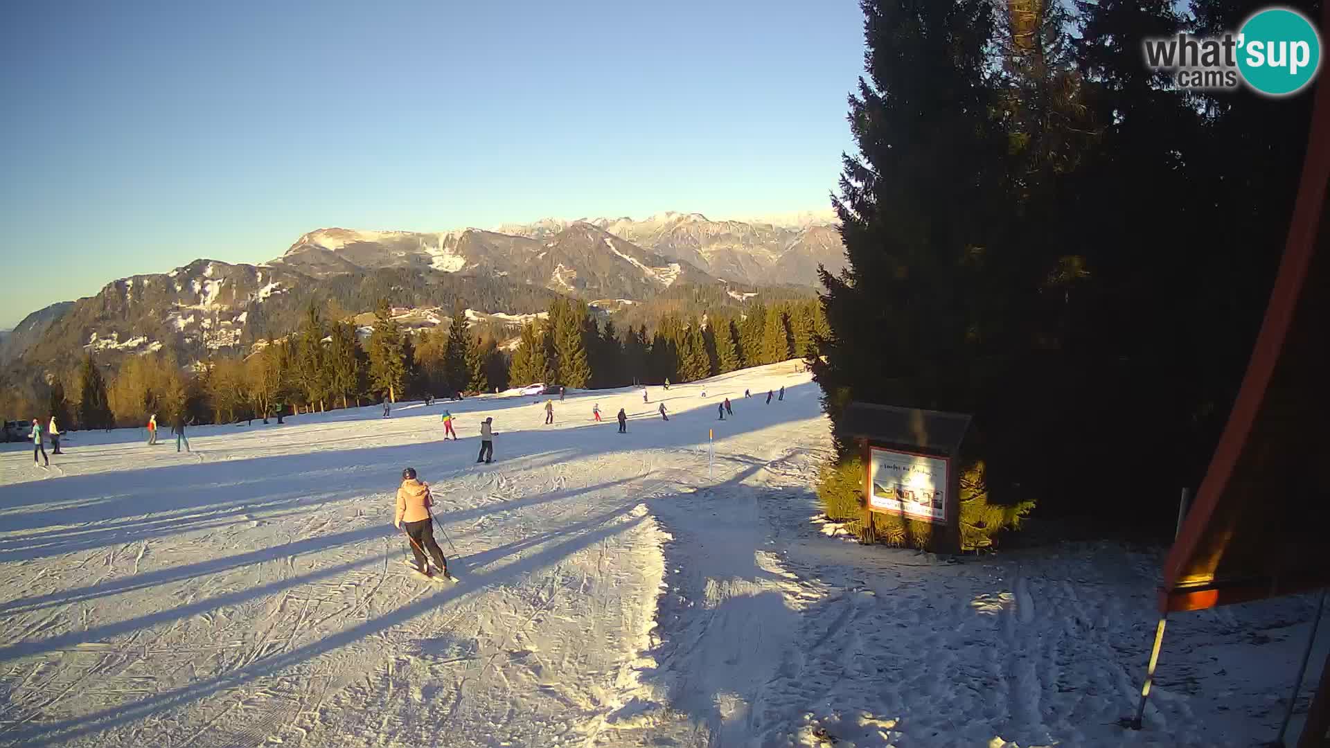 École de ski Novinar – webcam station de ski Cerkno – Slovénie