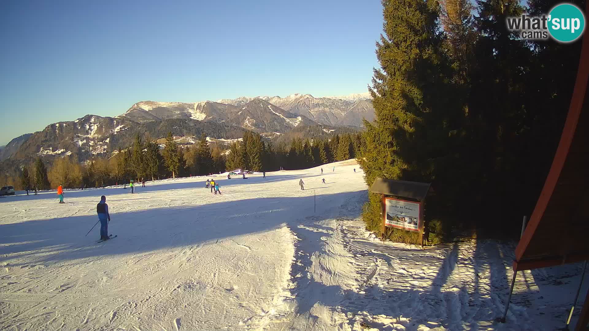 École de ski Novinar – webcam station de ski Cerkno – Slovénie