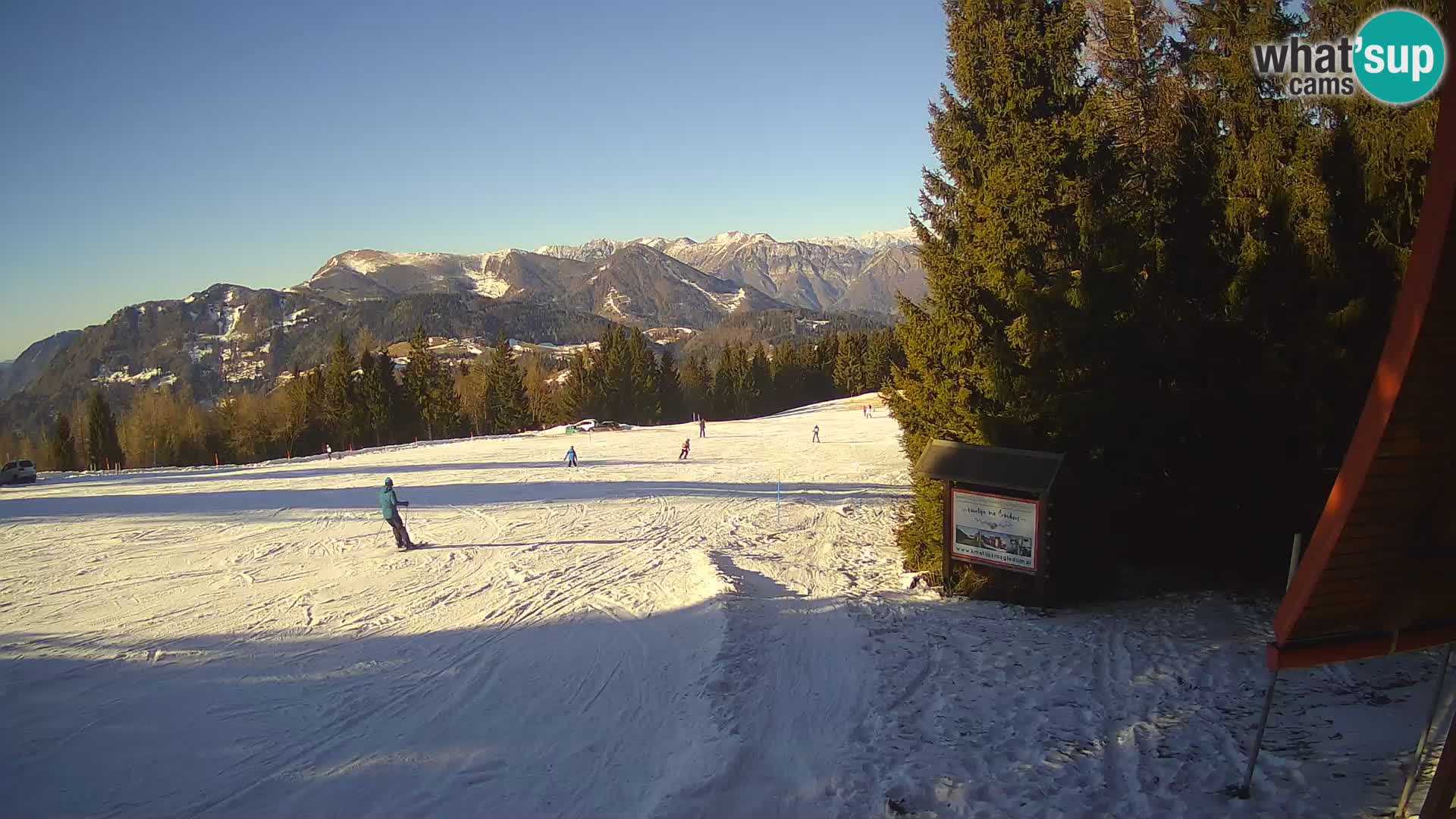 Skischule Novinar – Webcam Skigebiet Cerkno – Slowenien