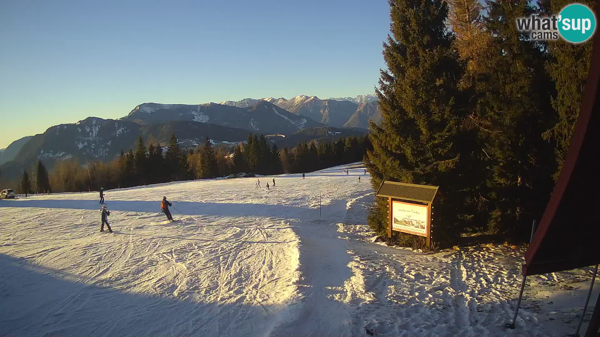 Escuela de esquí Novinar – estación de esquí webcam Cerkno – Eslovenia