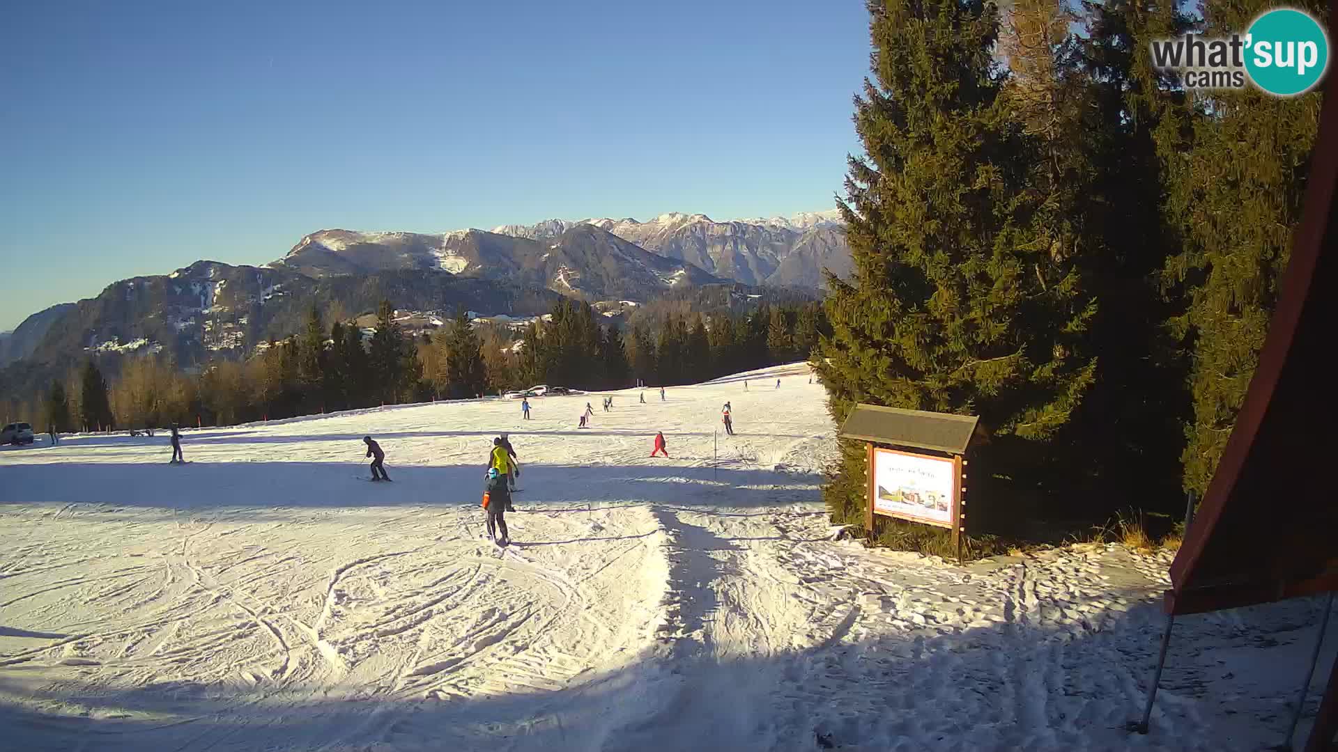 École de ski Novinar – webcam station de ski Cerkno – Slovénie