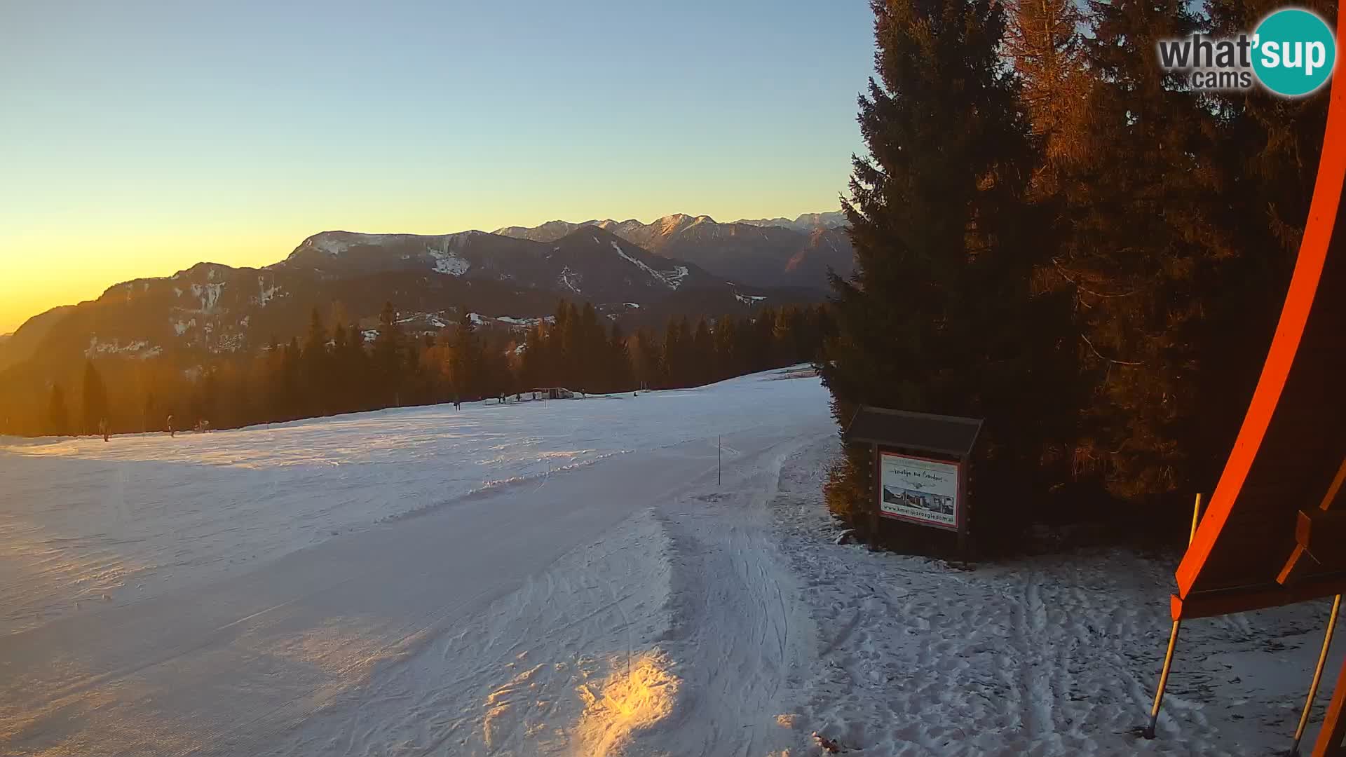 École de ski Novinar – webcam station de ski Cerkno – Slovénie