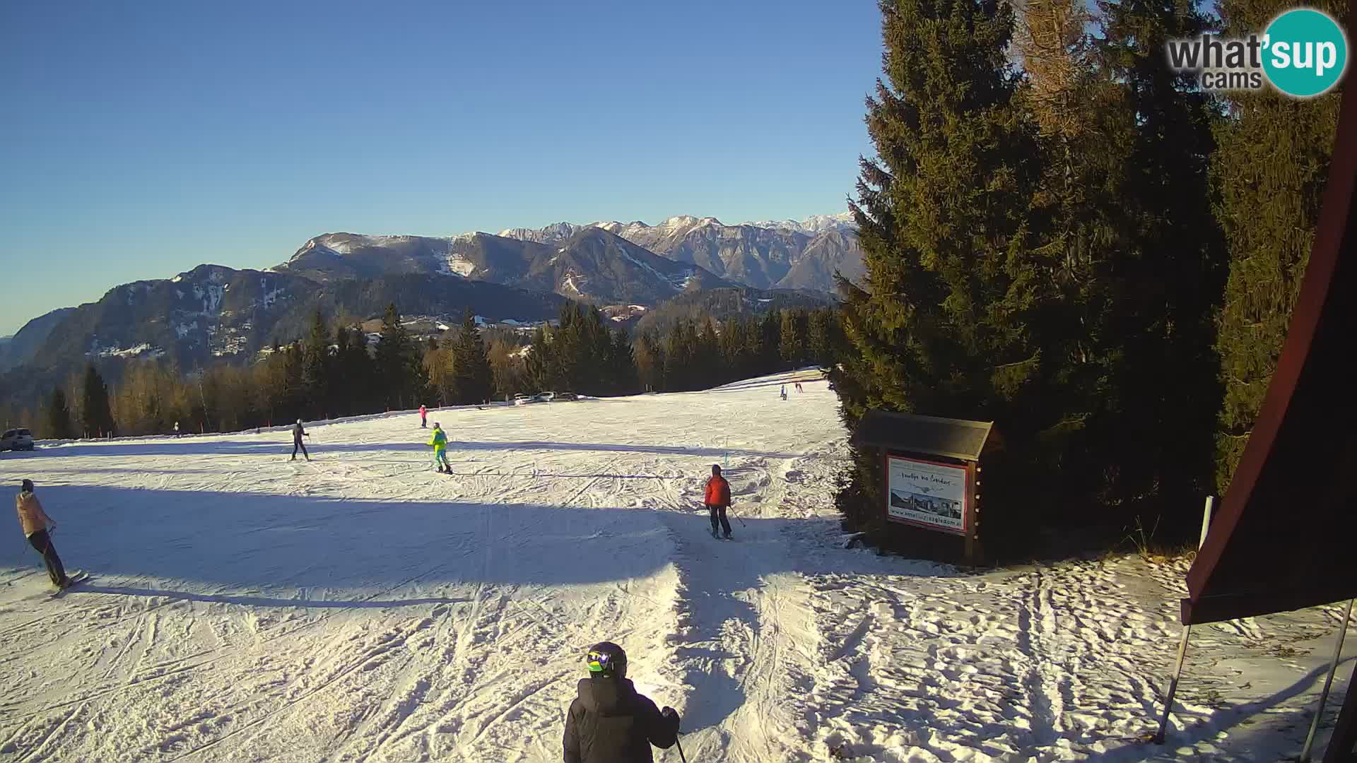 Ski school Novinar – webcam ski resort Cerkno – Slovenia